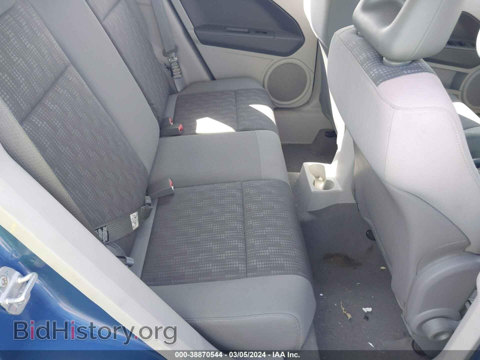 2007 DODGE CALIBER - VIN: 1B3HB48B67D329817 - Фото 8