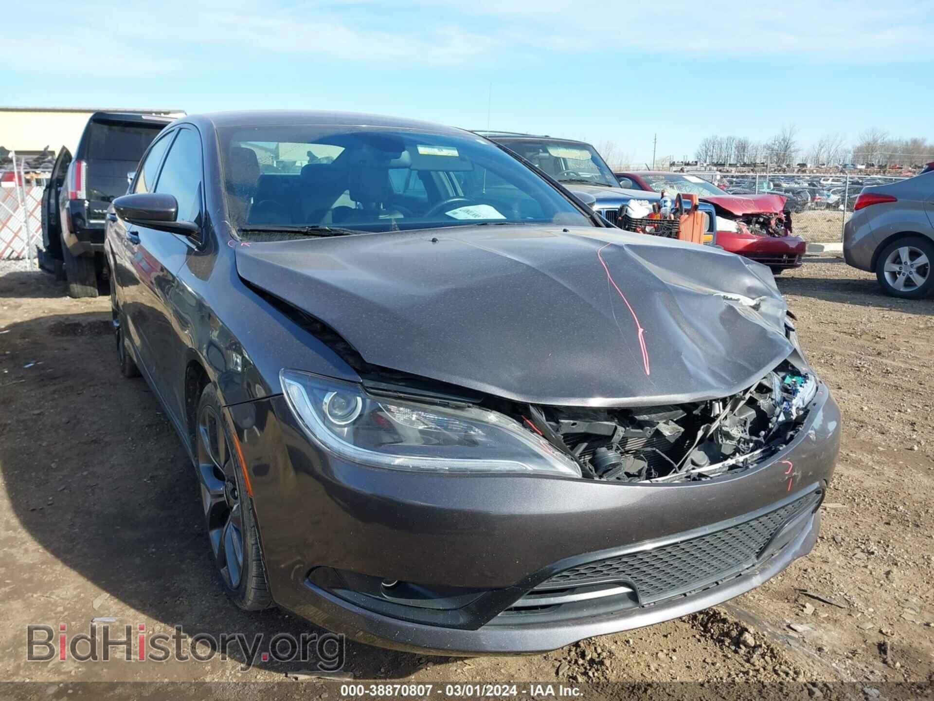 Фотография 1C3CCCDG0FN656762 - CHRYSLER 200 2015