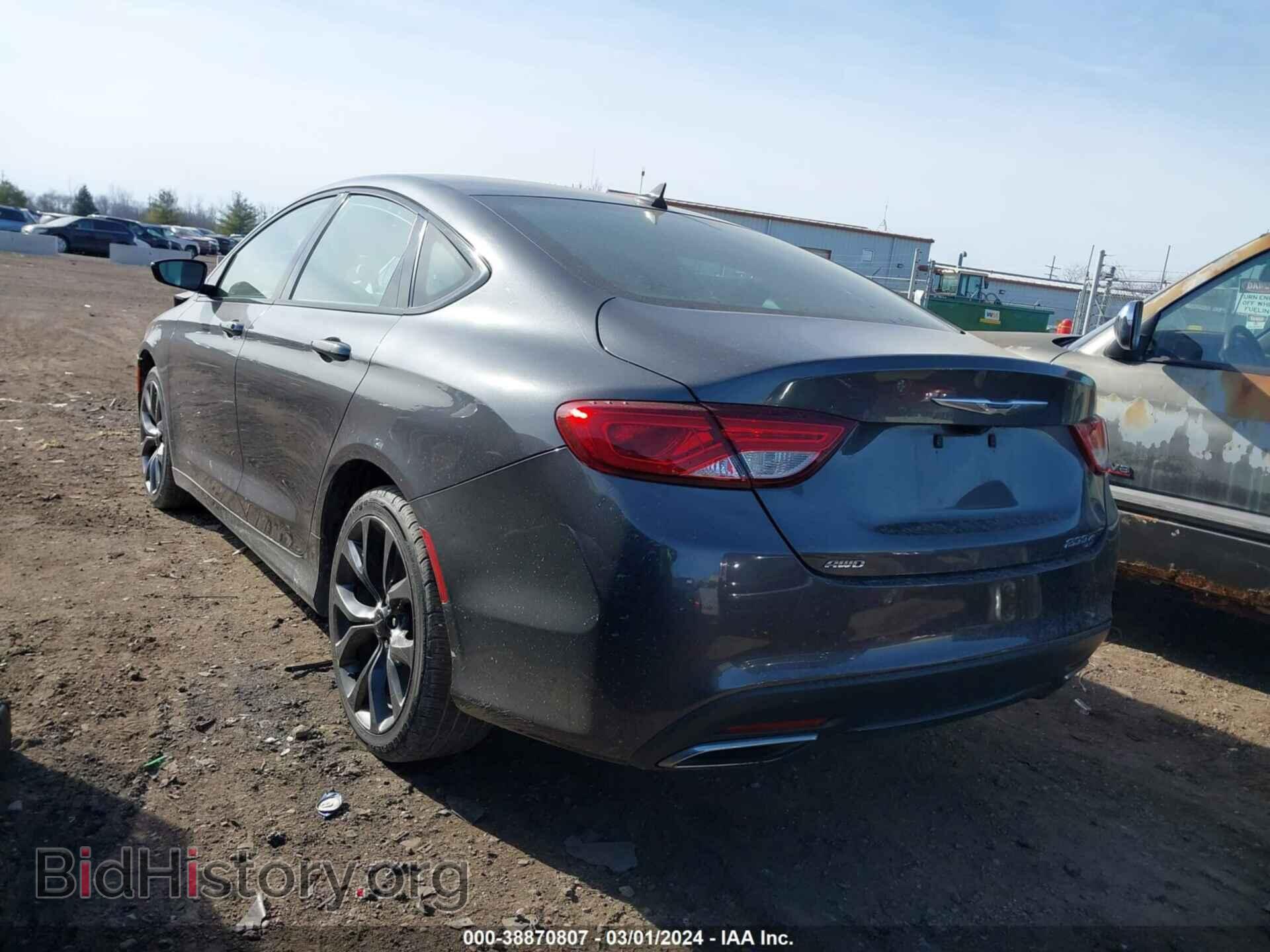 2015 CHRYSLER 200 - VIN: 1C3CCCDG0FN656762 - Фото 3