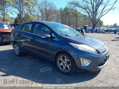 2012 Ford FIESTA SEL, серый — VIN 3FADP4CJ9CM152519, IAAI
