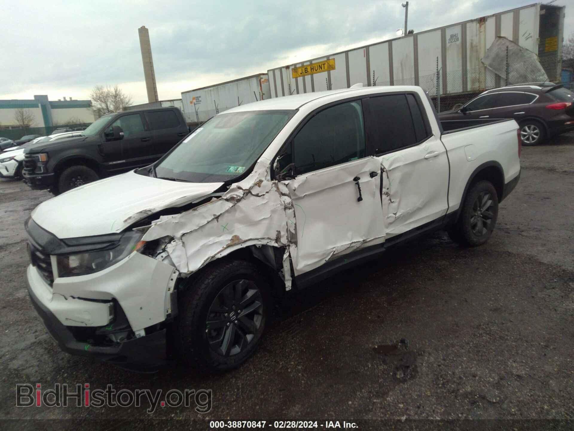 2023 HONDA RIDGELINE - VIN: 5FPYK3F19PB037579 - Фото 2