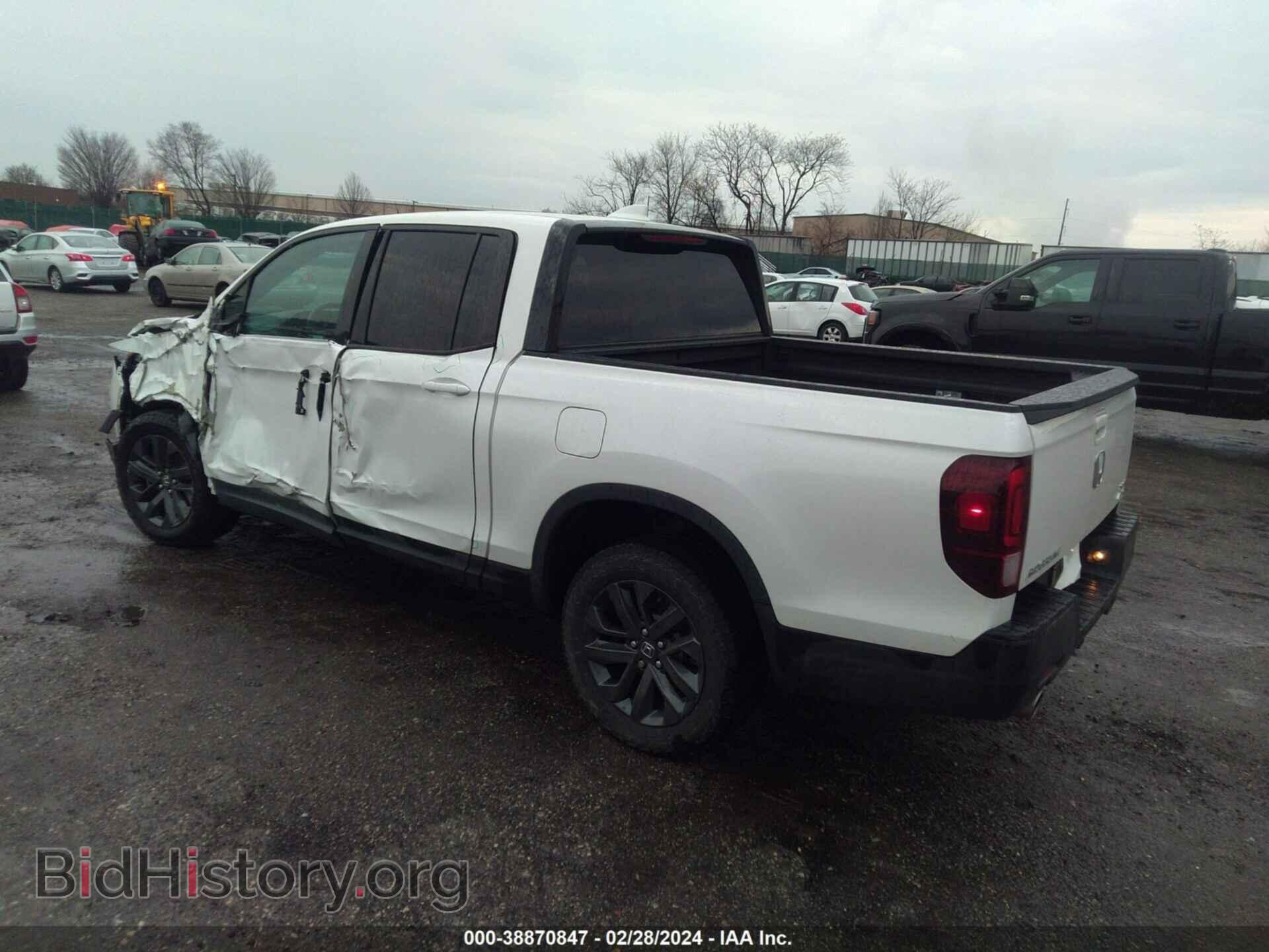2023 HONDA RIDGELINE - VIN: 5FPYK3F19PB037579 - Фото 3