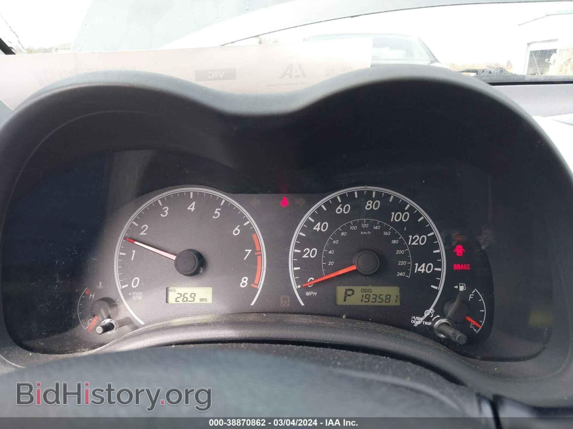 2012 TOYOTA COROLLA - VIN: 2T1BU4EE4CC856145 - Фото 7