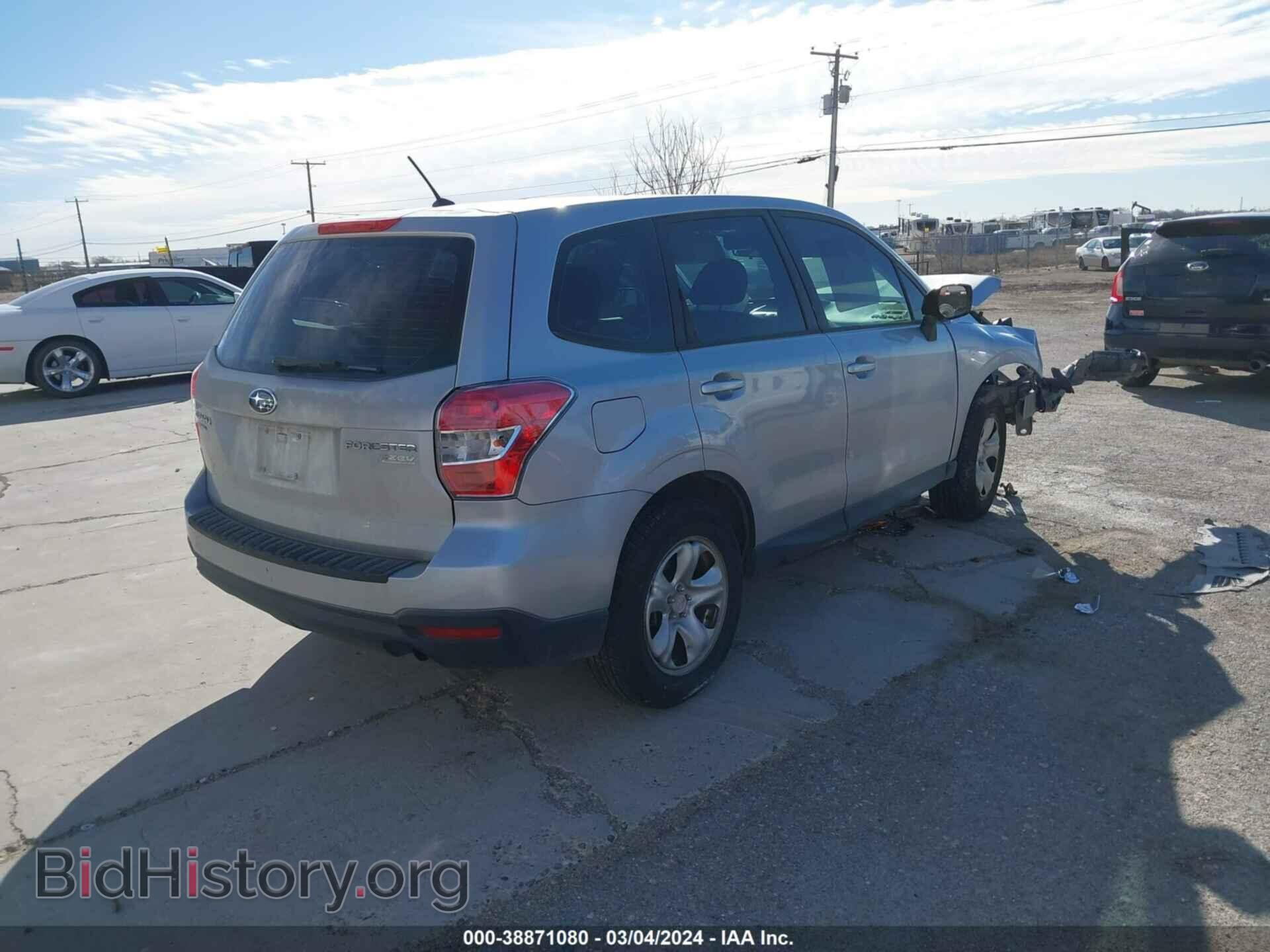 2014 SUBARU FORESTER - VIN: JF2SJAAC1EH433941 - Фото 4