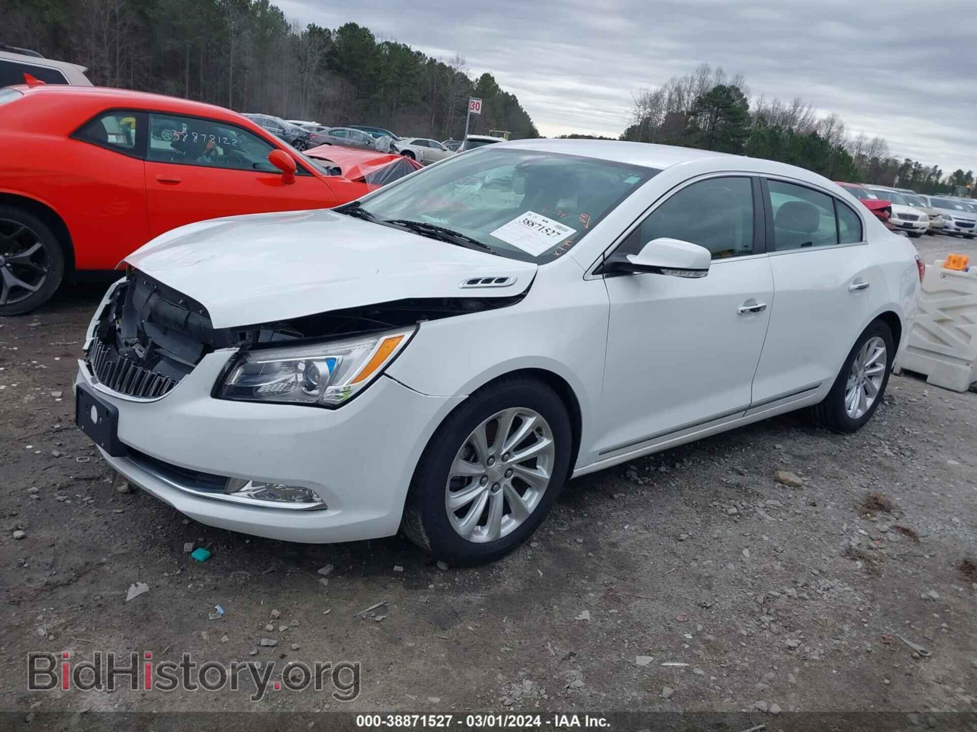 2014 BUICK LACROSSE - VIN: 1G4GB5G38EF306448 - Фото 2
