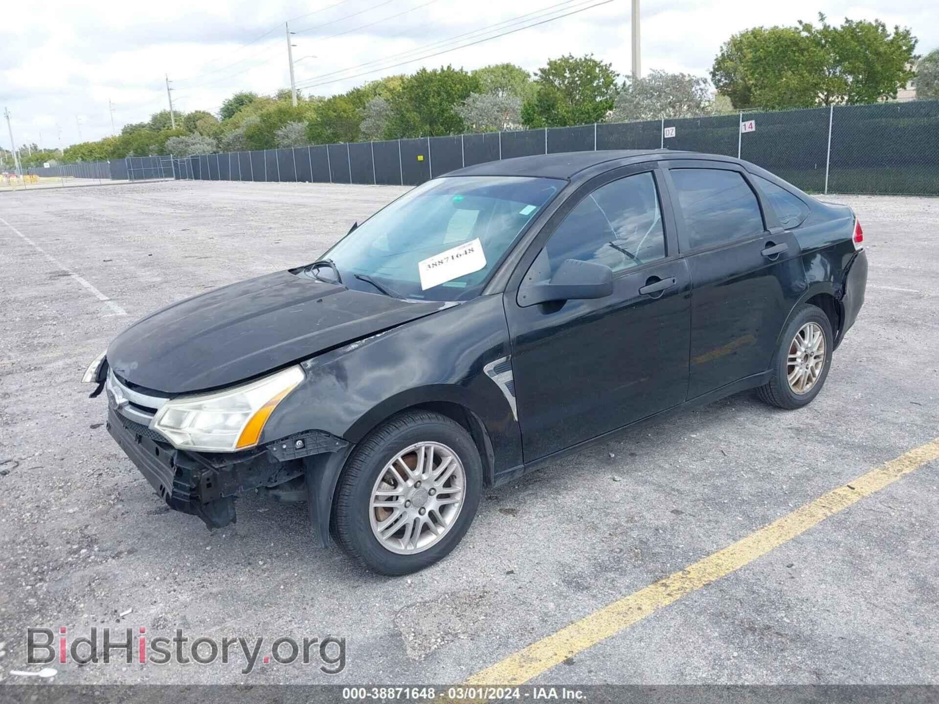 2008 FORD FOCUS - VIN: 1FAHP35N98W287583 - Фото 2