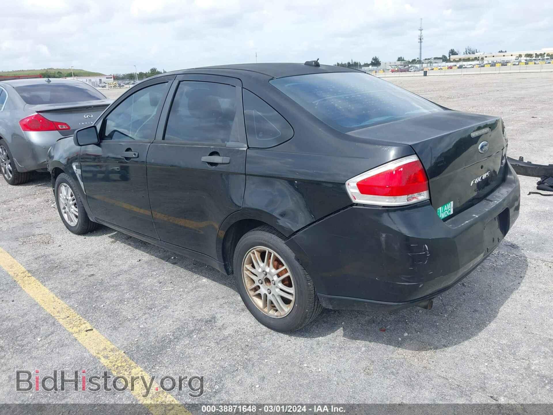 2008 FORD FOCUS - VIN: 1FAHP35N98W287583 - Фото 3