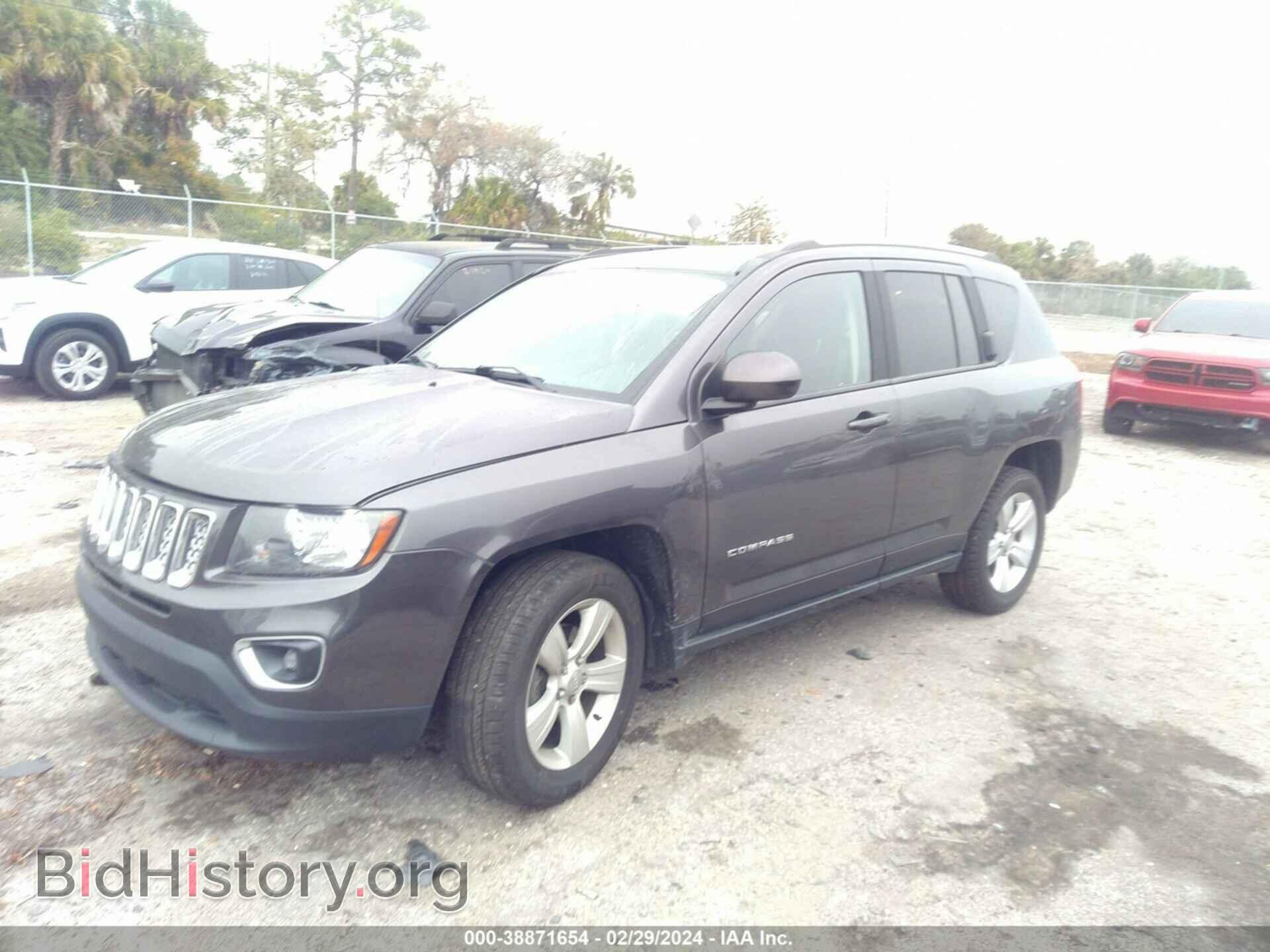 2015 JEEP COMPASS - VIN: 1C4NJDEB6FD117927 - Фото 2