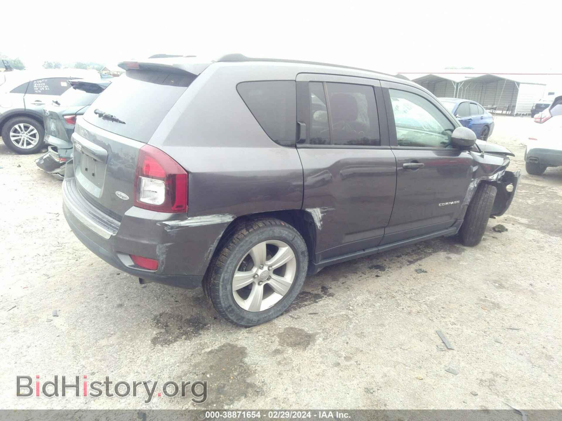 2015 JEEP COMPASS - VIN: 1C4NJDEB6FD117927 - Фото 4