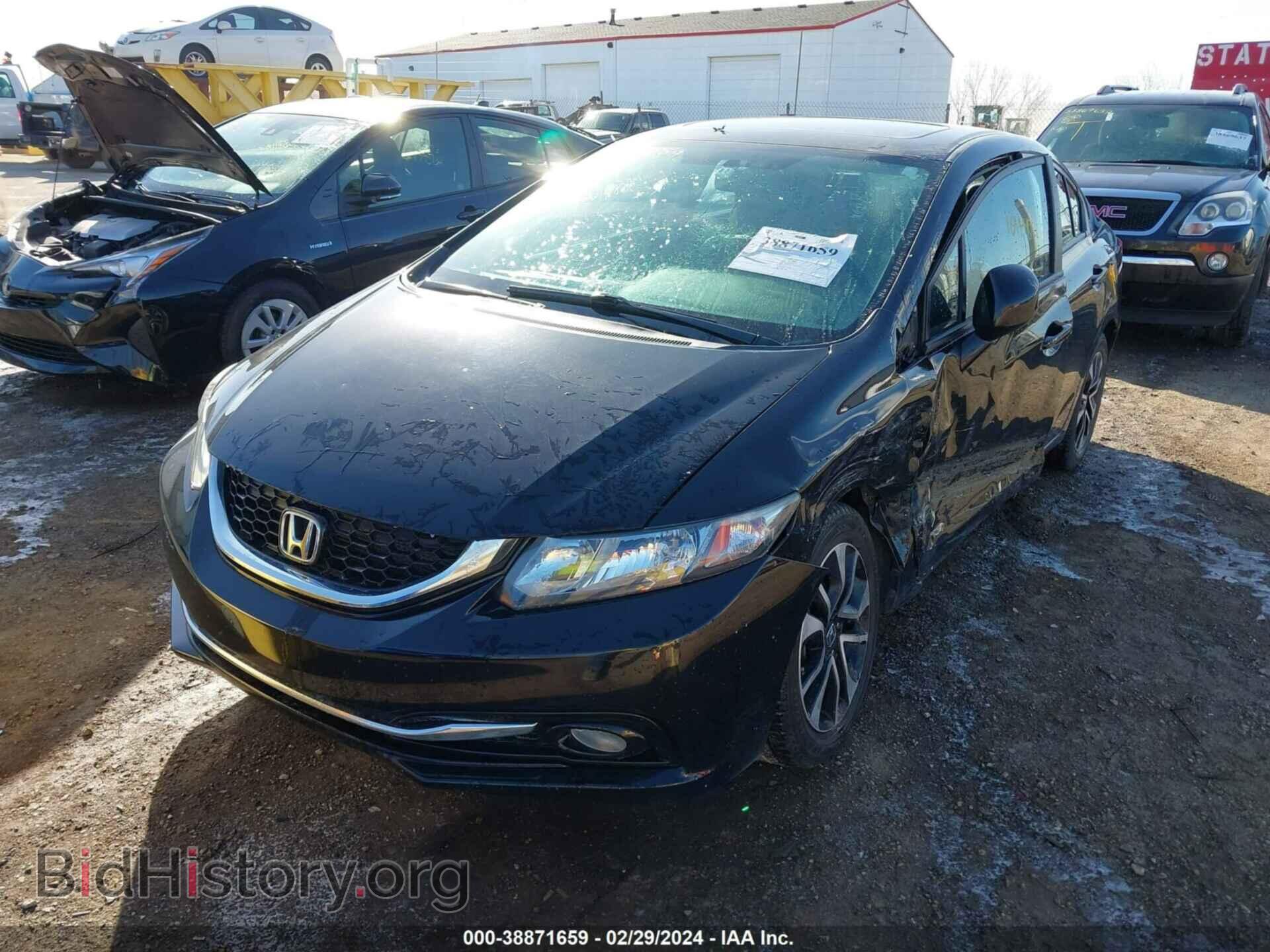 2013 HONDA CIVIC - VIN: 19XFB2F93DE051639 - Фото 2