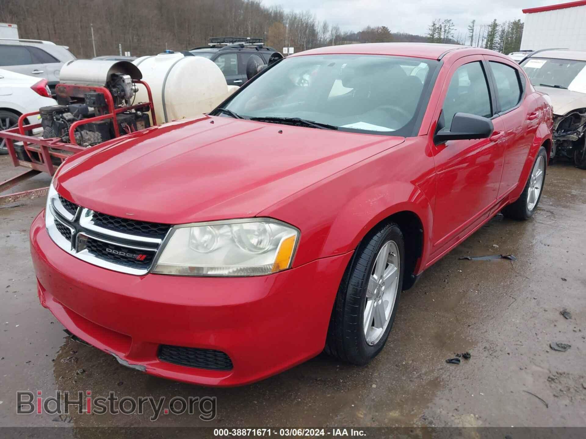 2013 DODGE AVENGER - VIN: 1C3CDZAB5DN643317 - Фото 2