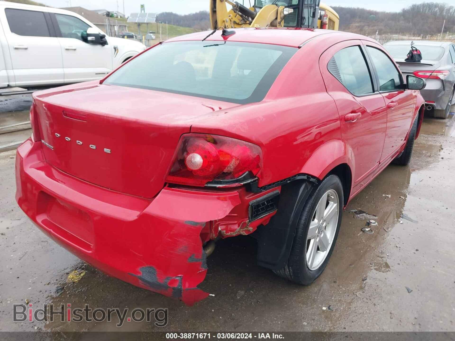 2013 DODGE AVENGER - VIN: 1C3CDZAB5DN643317 - Фото 4