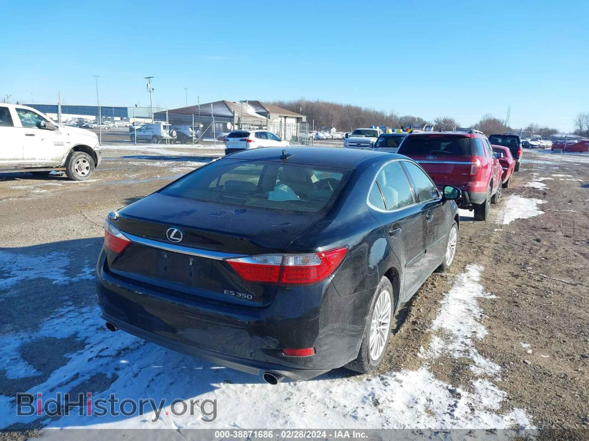 2014 LEXUS ES 350 - VIN: JTHBK1GG4E2145144 - Фото 4