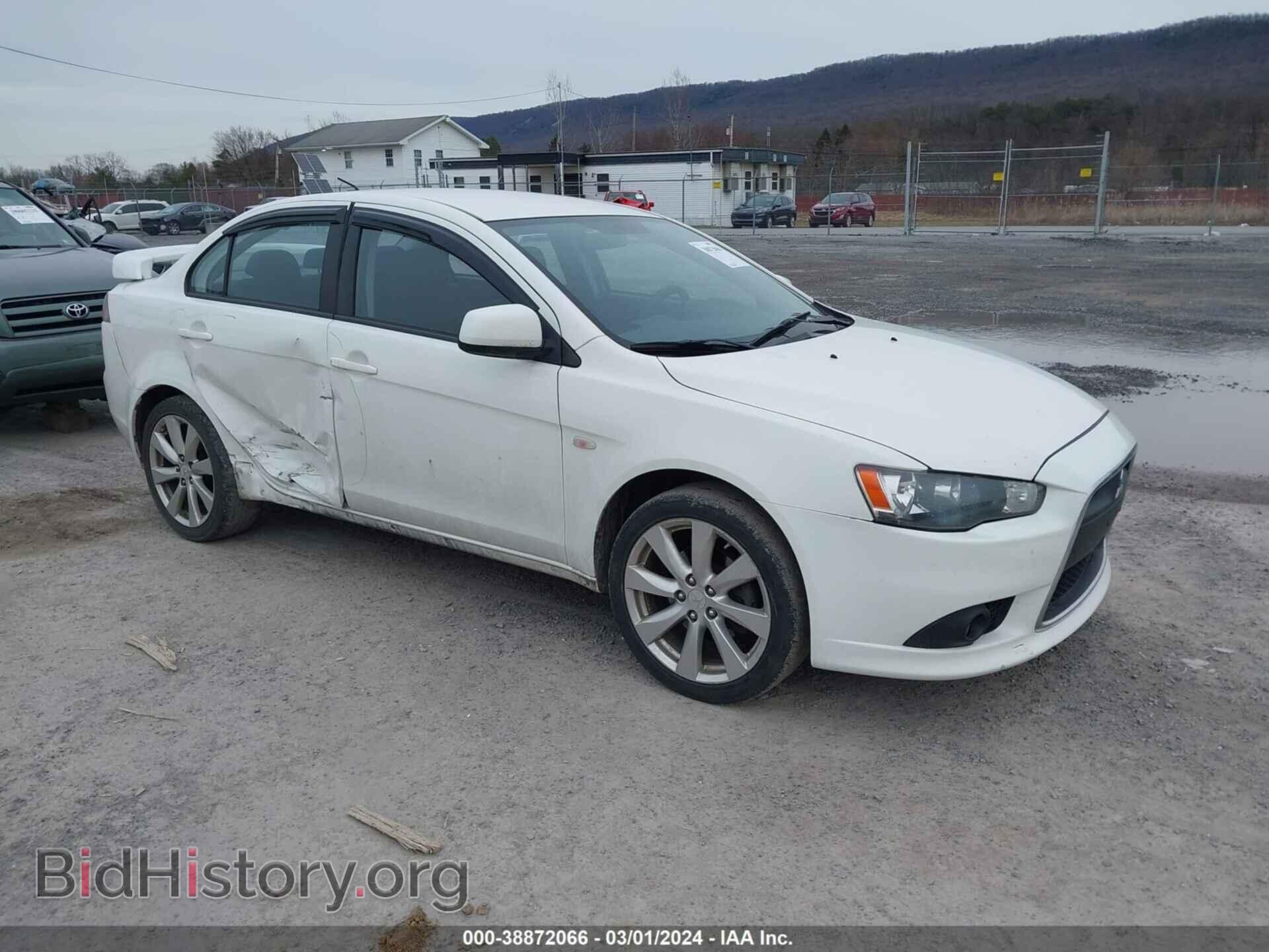 Photo JA32U8FW3CU015093 - MITSUBISHI LANCER 2012