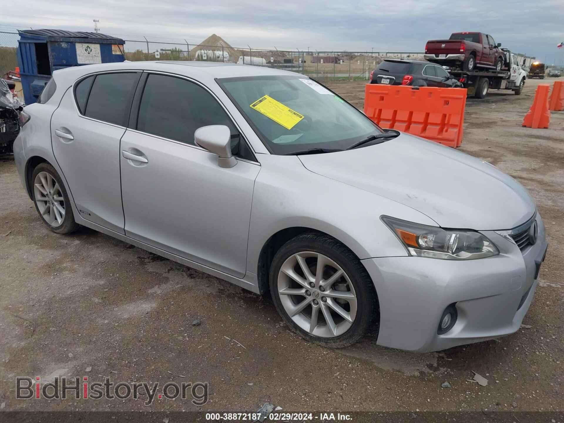 Photo JTHKD5BH4B2034980 - LEXUS CT 200H 2011