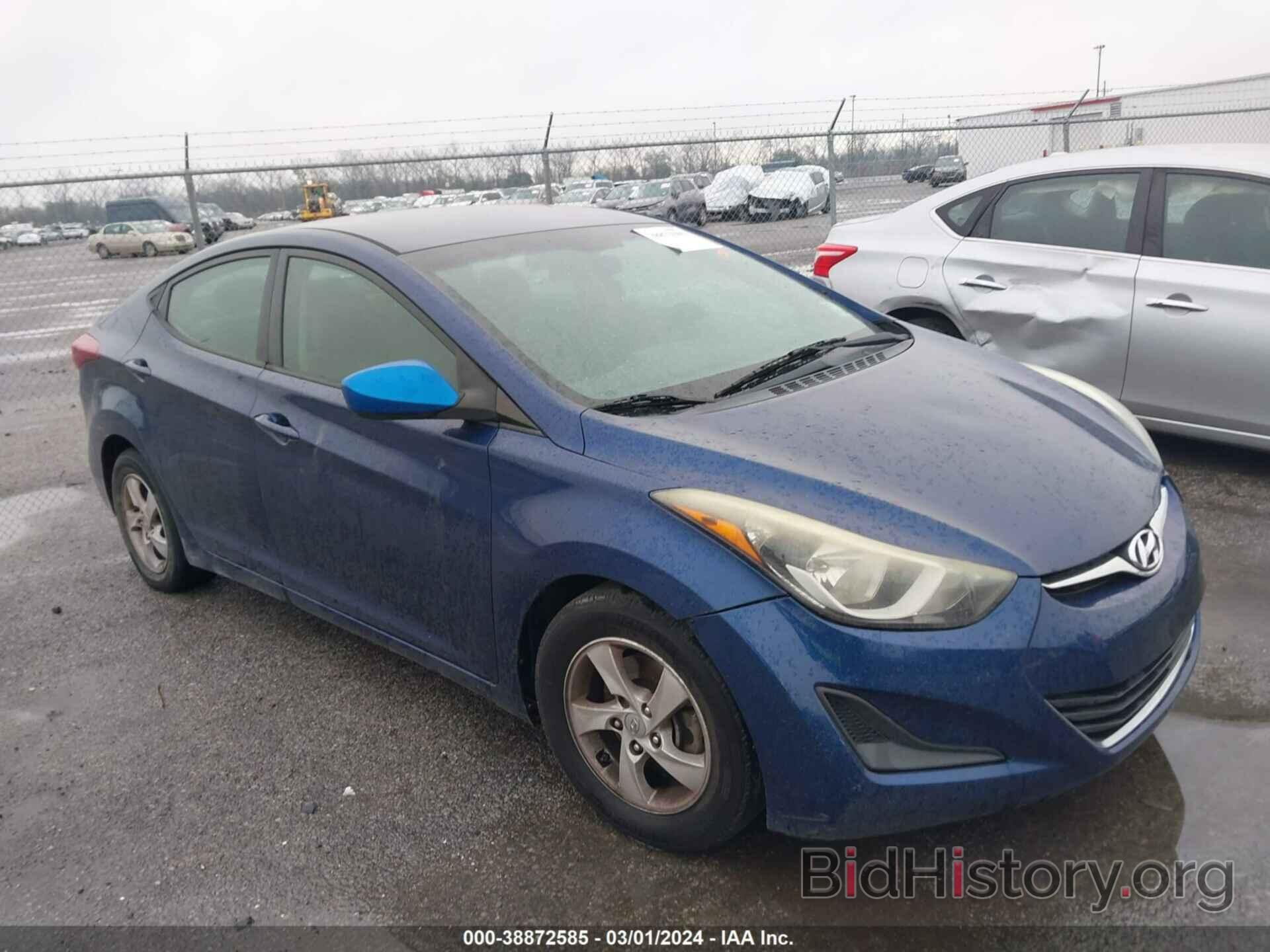 Photo 5NPDH4AE2FH623577 - HYUNDAI ELANTRA 2015