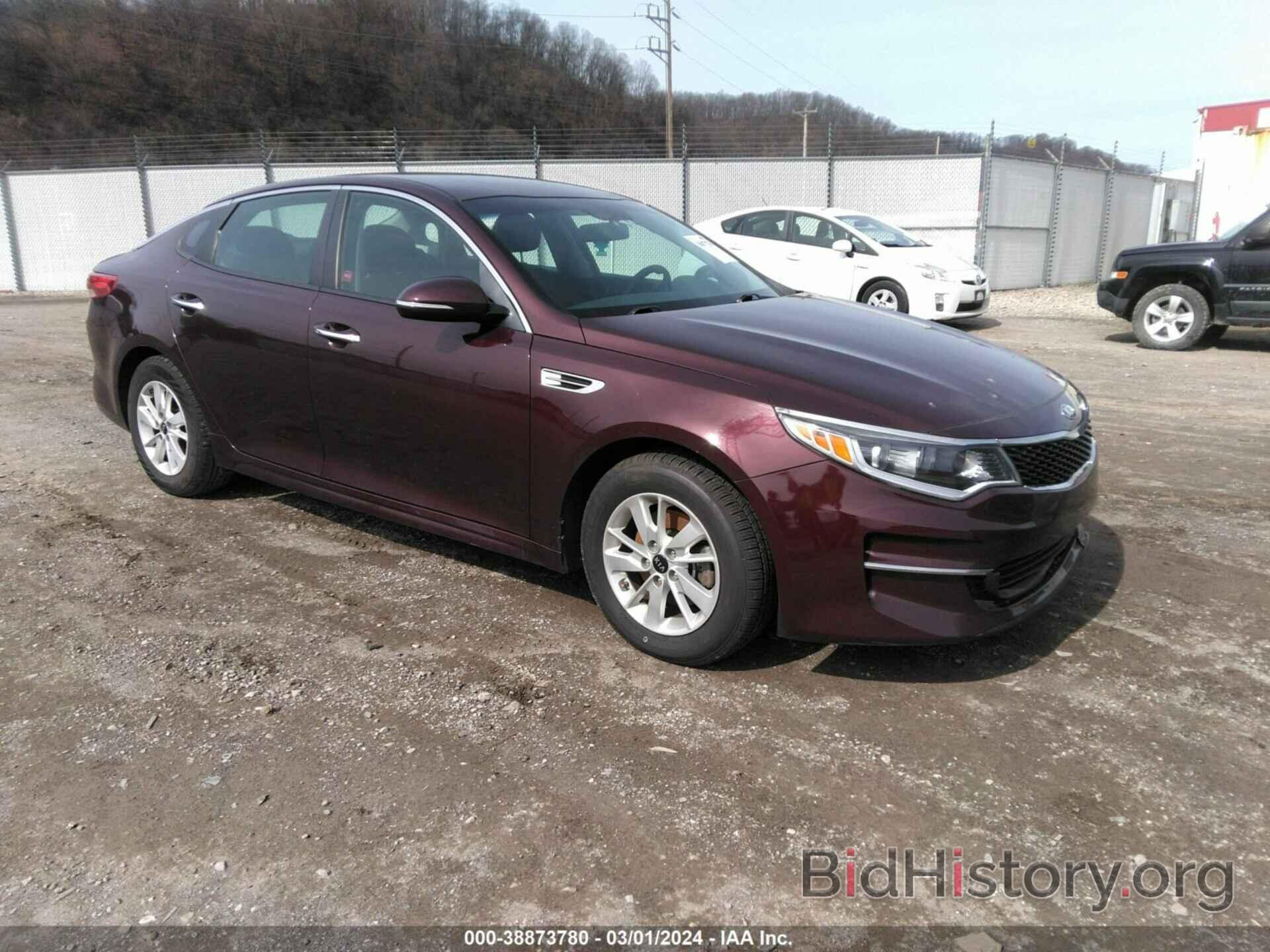 Photo 5XXGT4L33GG088733 - KIA OPTIMA 2016