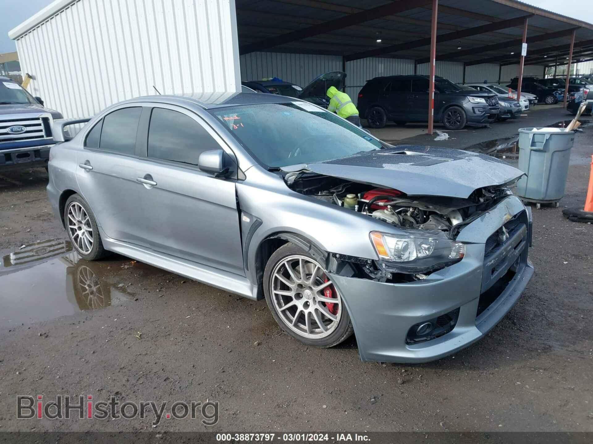 Photo JA32W8FV9CU013978 - MITSUBISHI LANCER EVOLUTION 2012