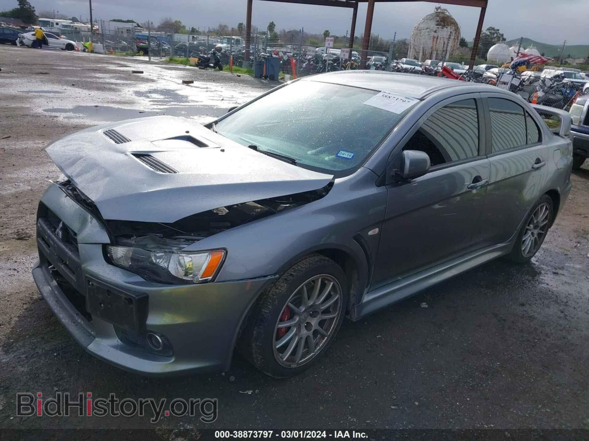 2012 MITSUBISHI LANCER EVOLUTION - VIN: JA32W8FV9CU013978 - Photo 2