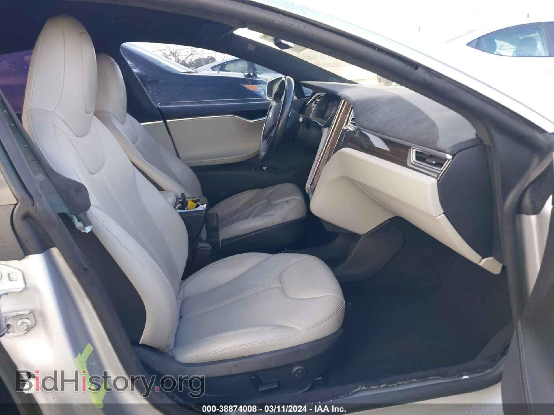 2014 TESLA MODEL S - VIN: 5YJSA1H2XEFP67509 - Фото 5