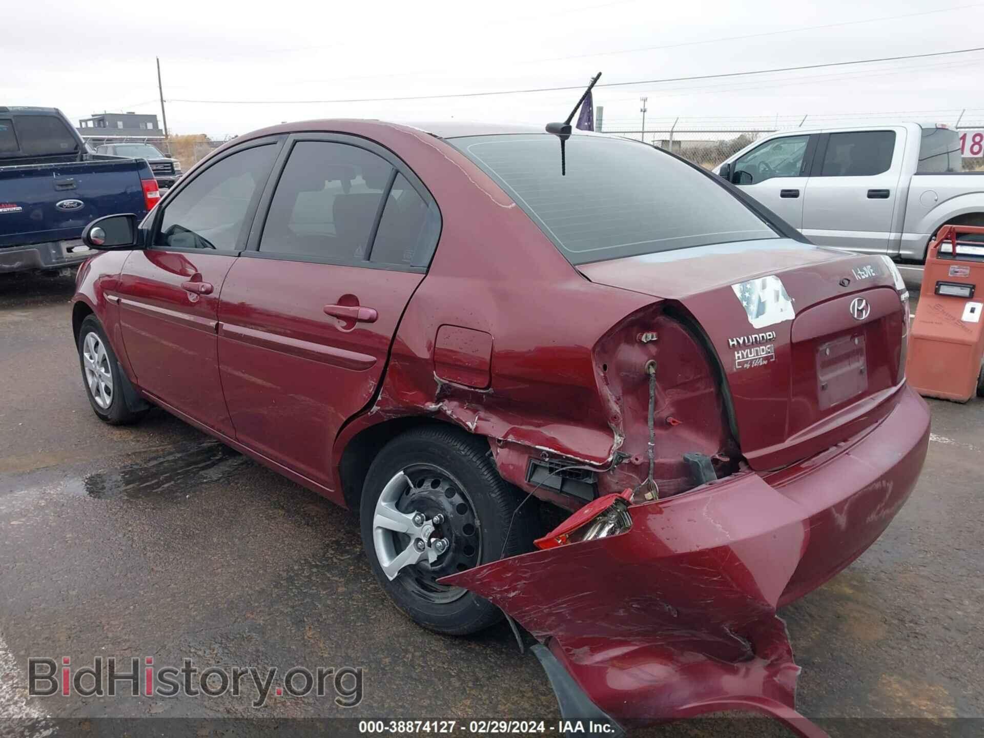 2009 HYUNDAI ACCENT - VIN: KMHCN46C19U297904 - Фото 6