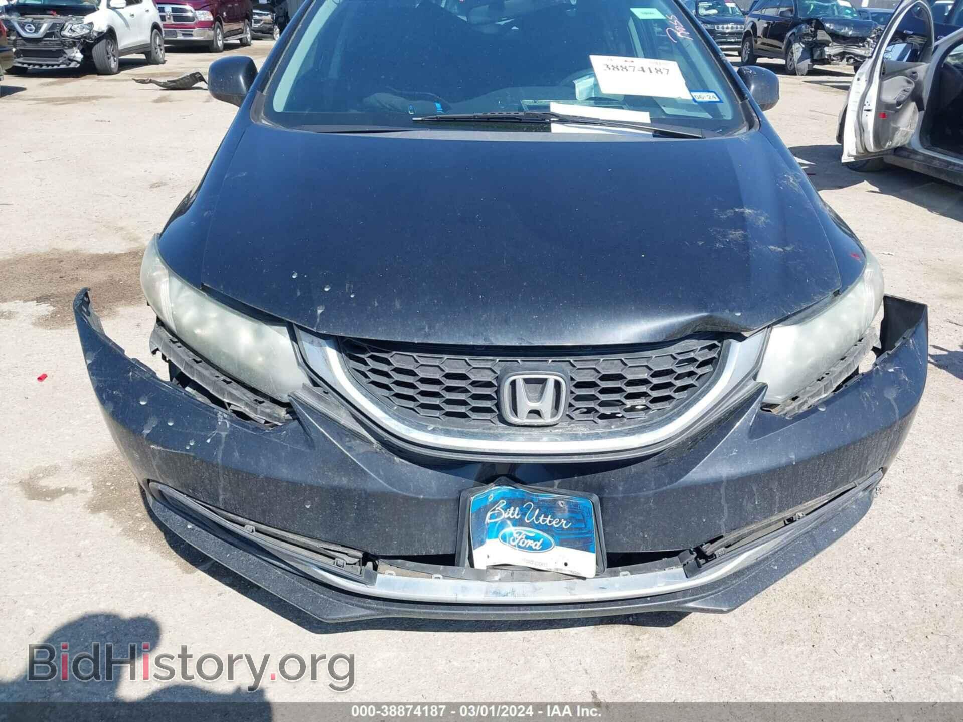 2013 HONDA CIVIC - VIN: 2HGFB2F52DH578445 - Фото 6