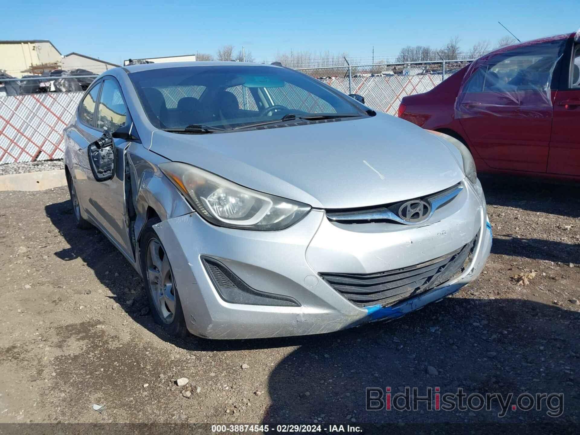 Фотография 5NPDH4AE6GH673979 - HYUNDAI ELANTRA 2016