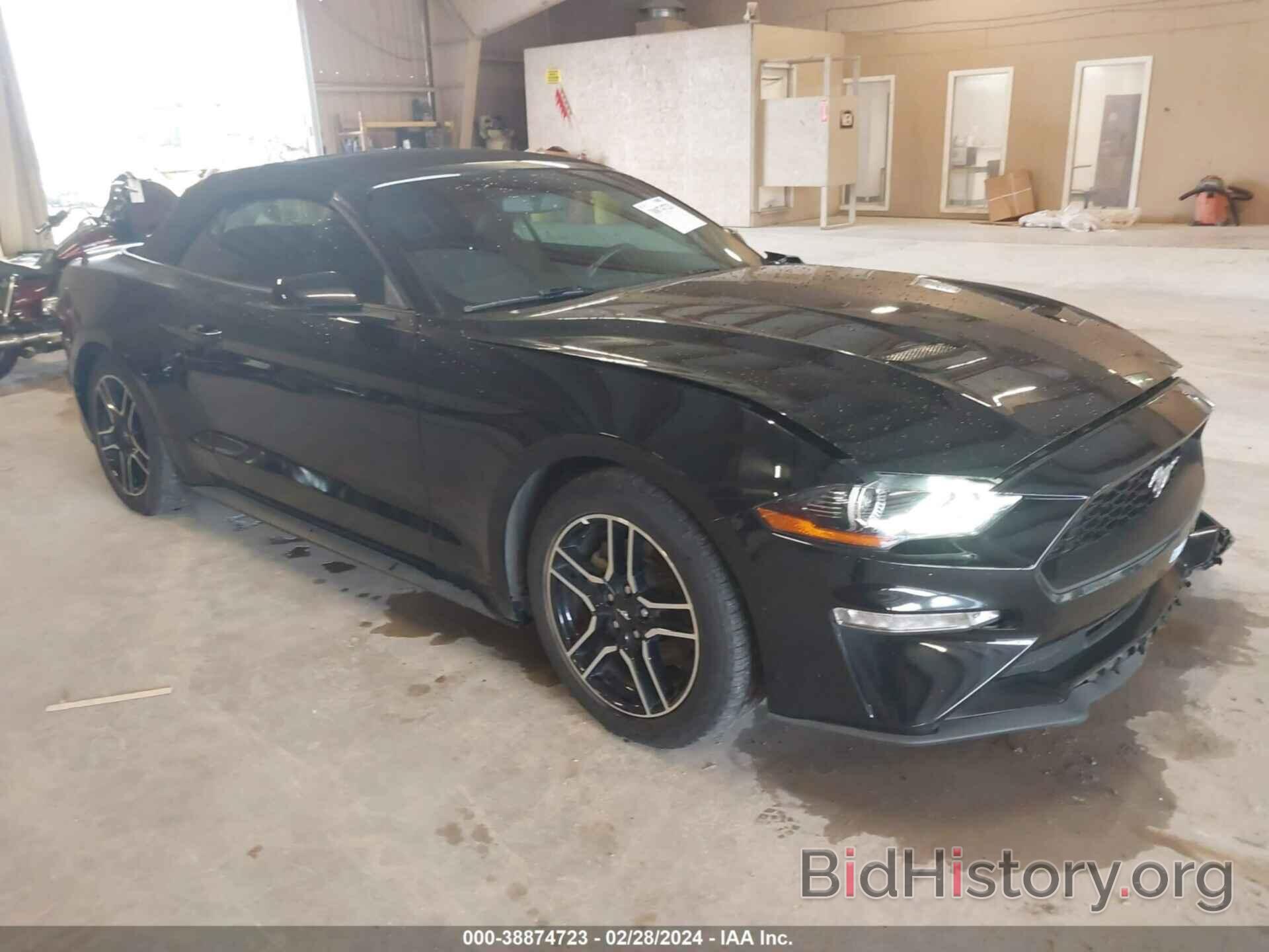 Photo 1FATP8UH4J5117775 - FORD MUSTANG 2018