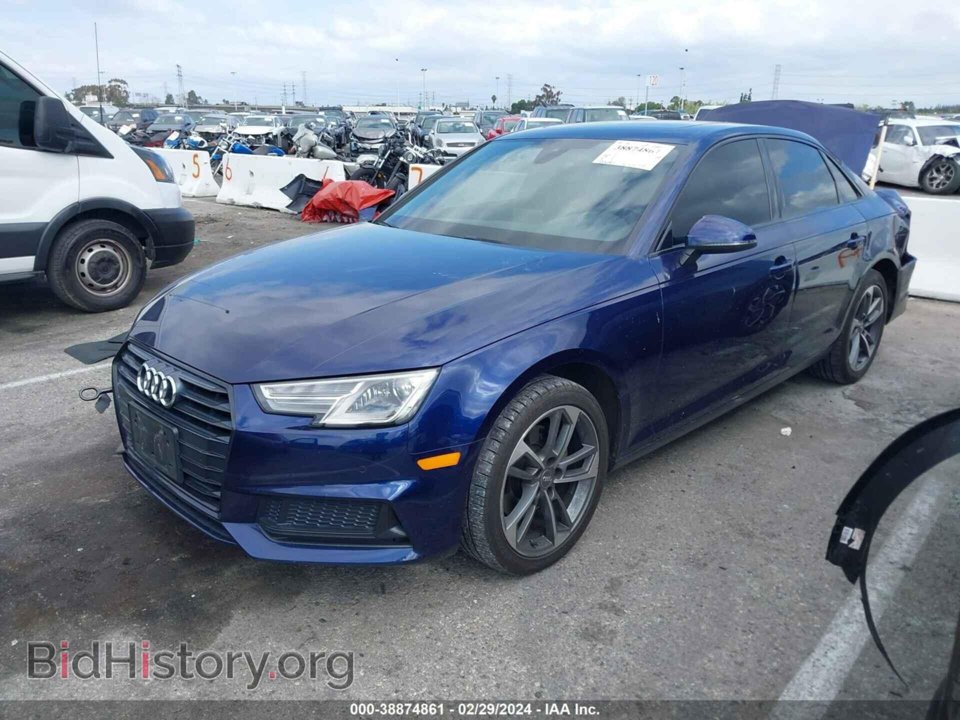 2019 AUDI A4 - VIN: WAUGMAF40KA110513 - Фото 2