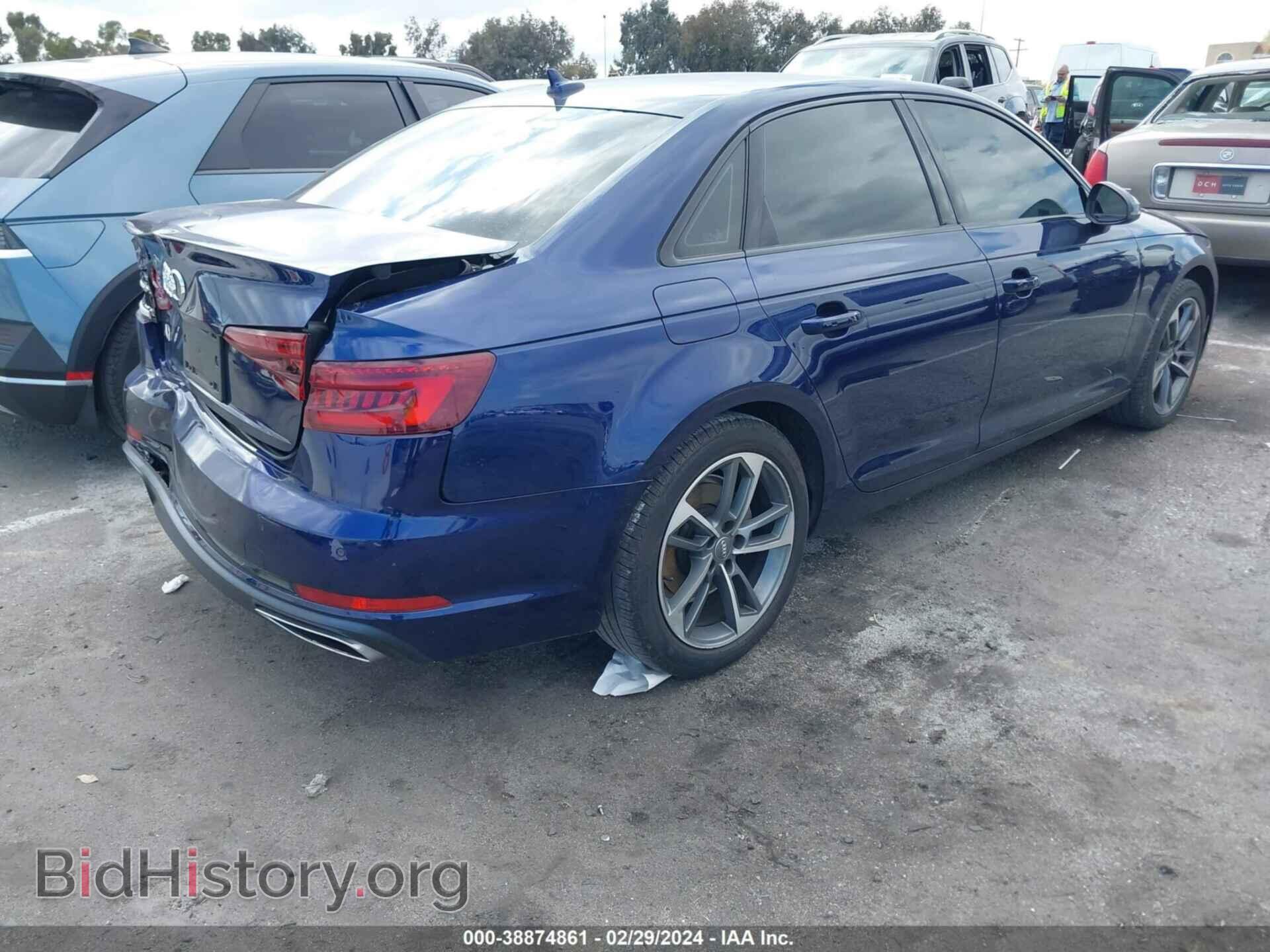 2019 AUDI A4 - VIN: WAUGMAF40KA110513 - Фото 4