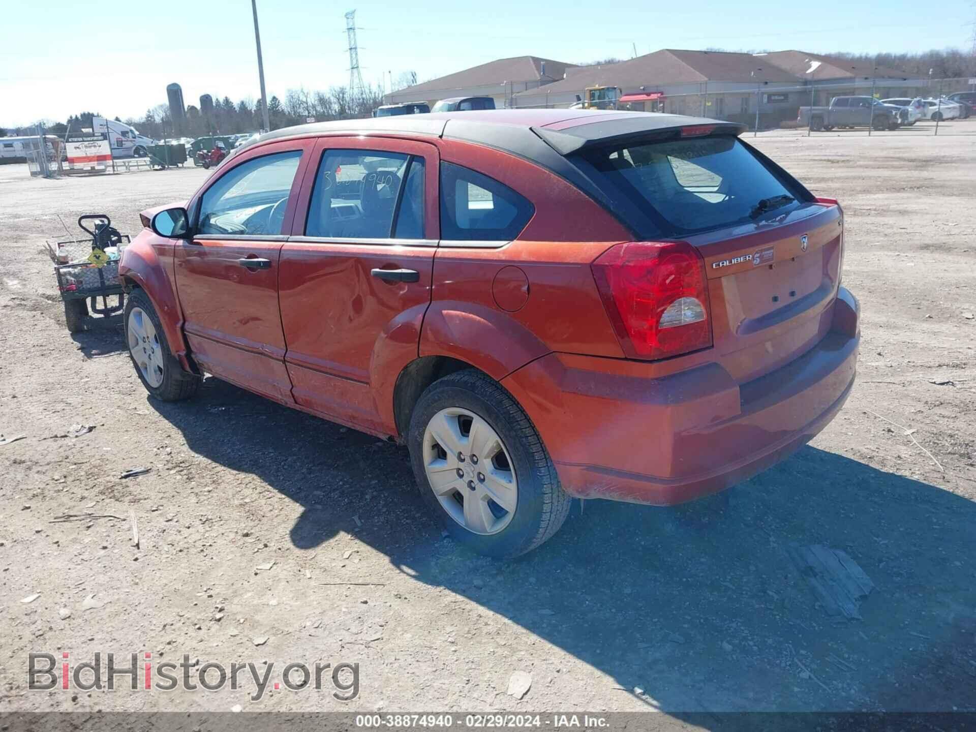 2007 DODGE CALIBER - VIN: 1B3HB48B87D202244 - Photo 3