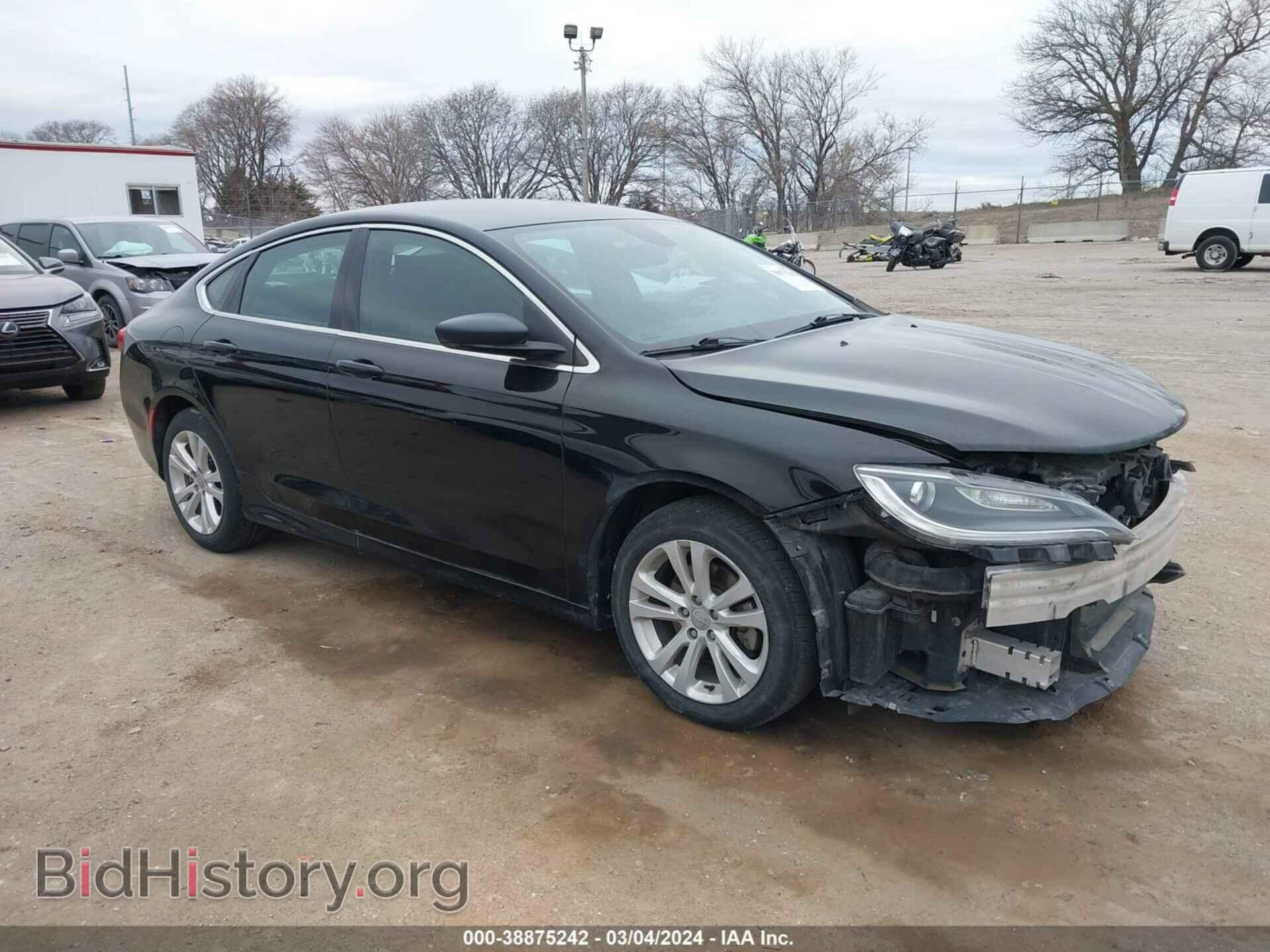 Фотография 1C3CCCFB1GN196188 - CHRYSLER 200 2016