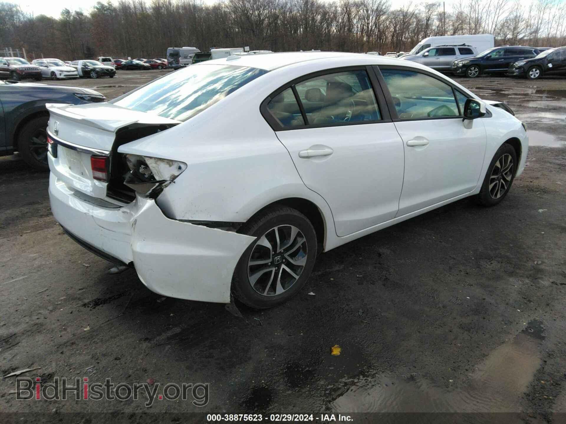 2013 HONDA CIVIC - VIN: 19XFB2F92DE208805 - Фото 4