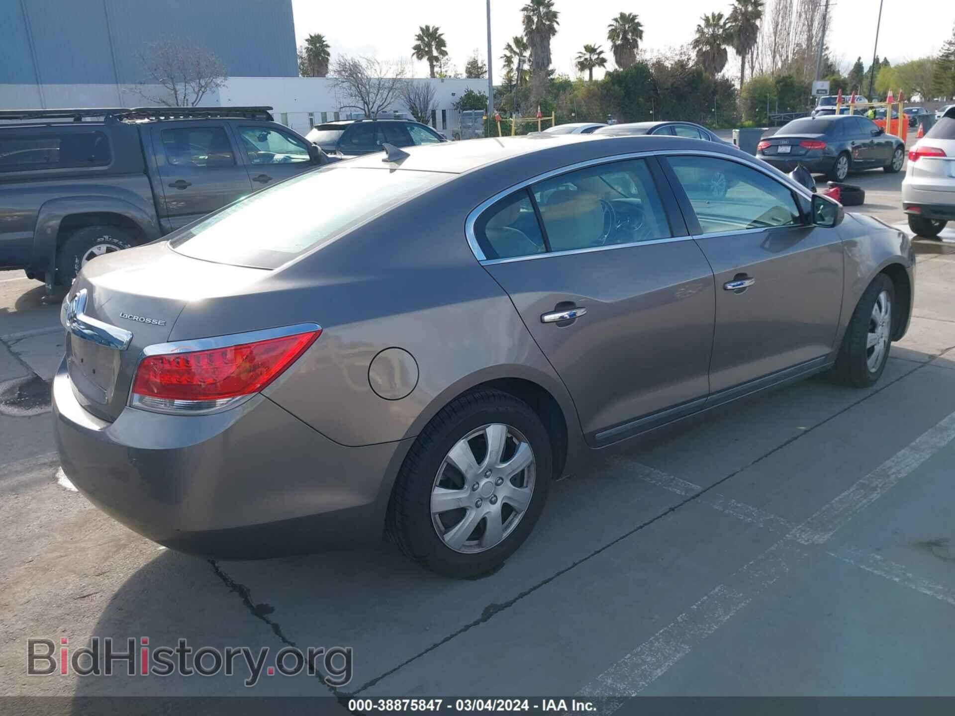 2010 BUICK LACROSSE - VIN: 1G4GB5EG2AF161309 - Фото 4