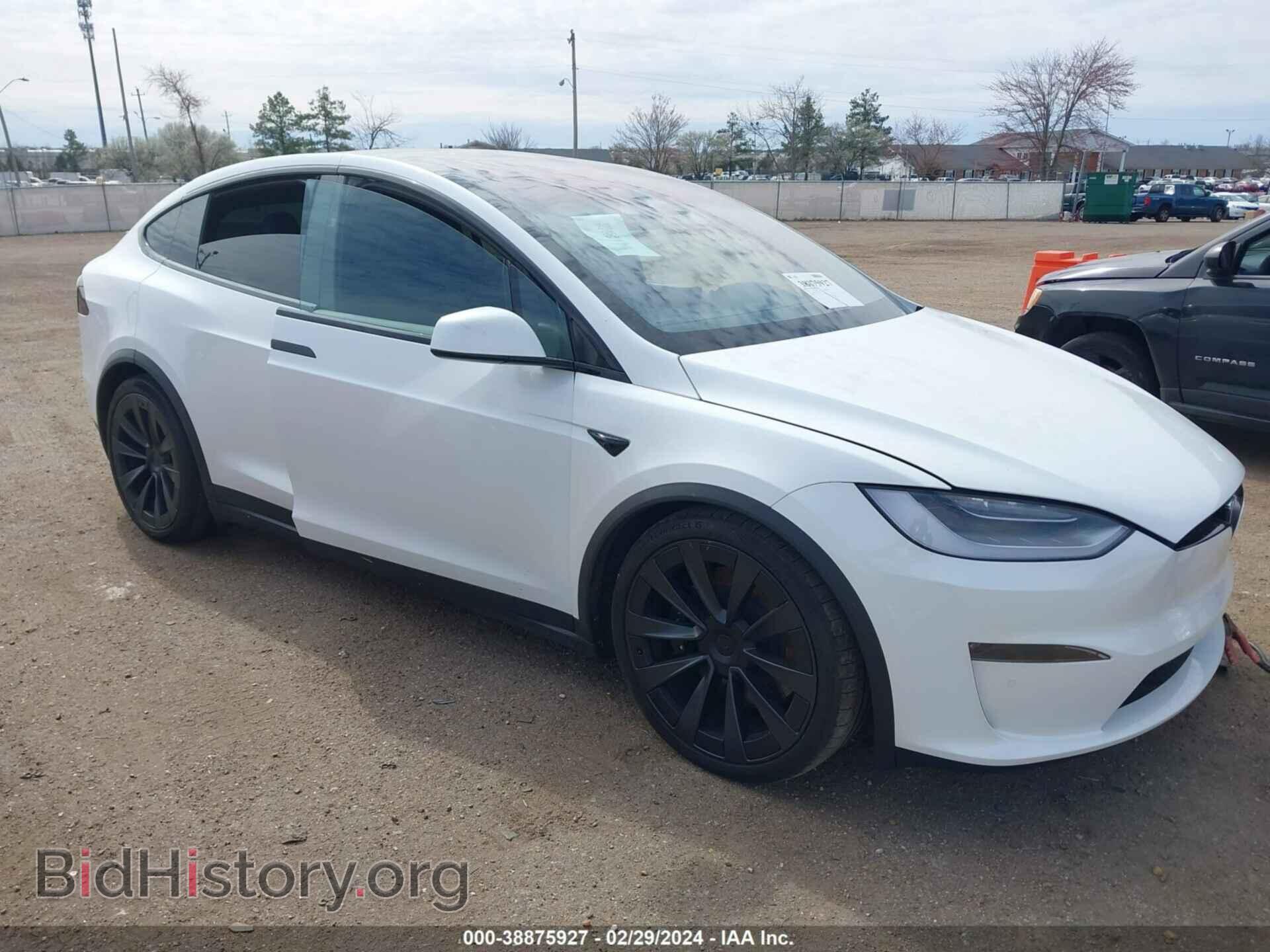 Photo 7SAXCBE64NF360320 - TESLA MODEL X 2022