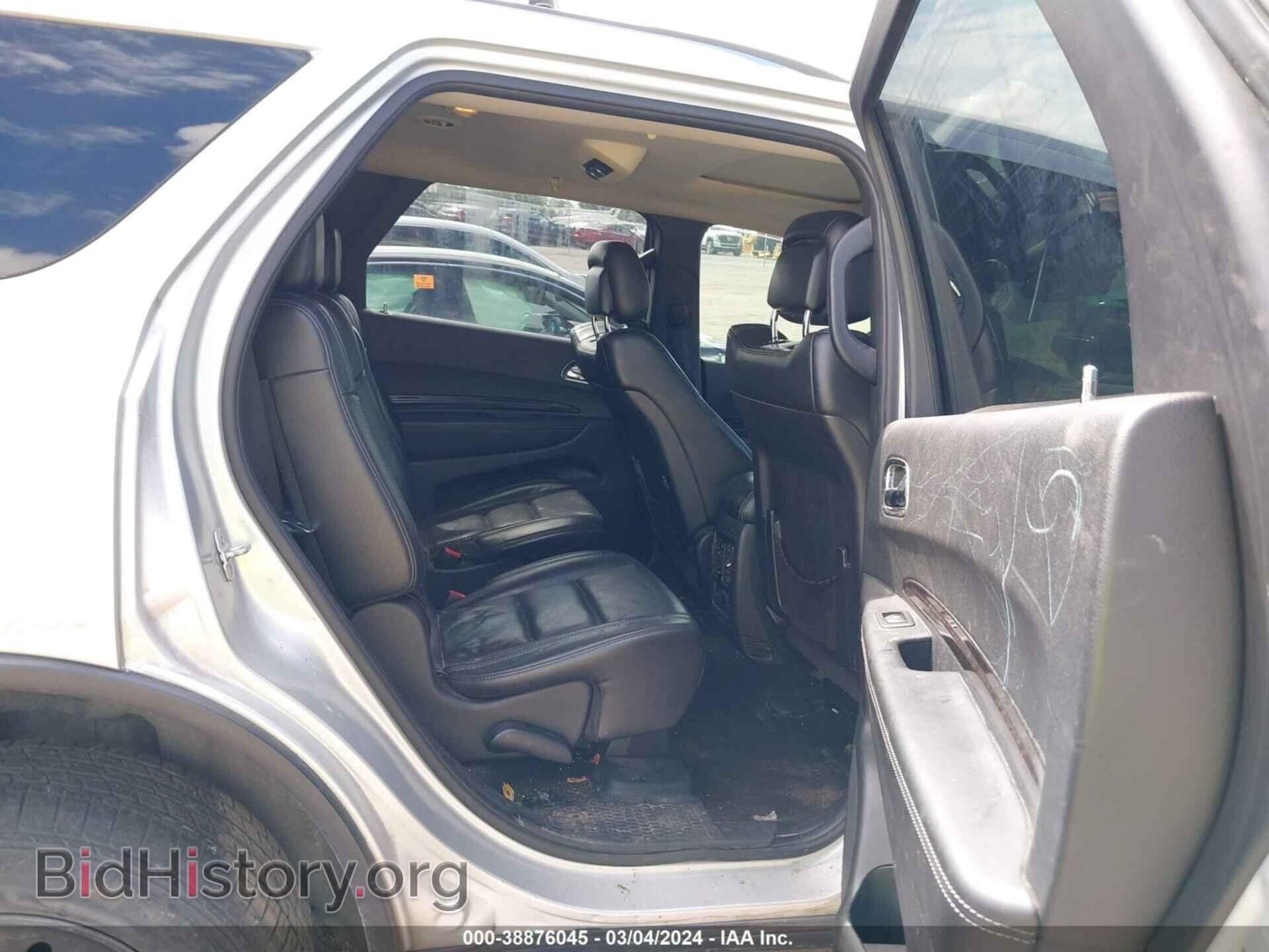 2013 DODGE DURANGO - VIN: 1C4RDJEG5DC504863 - Фото 8