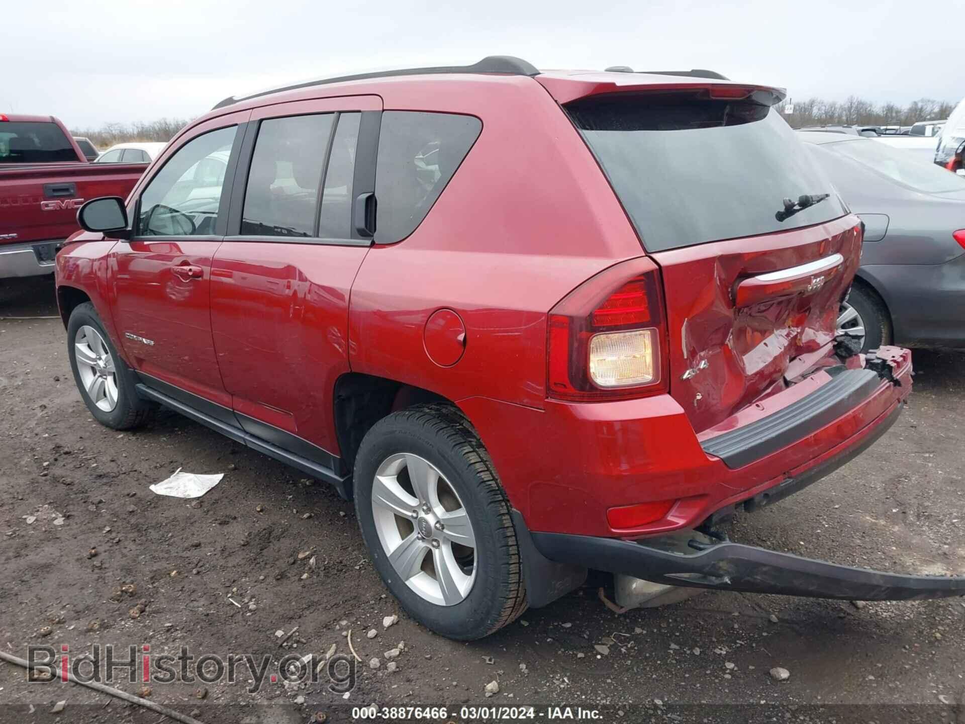 2016 JEEP COMPASS - VIN: 1C4NJDBBXGD557915 - Фото 3