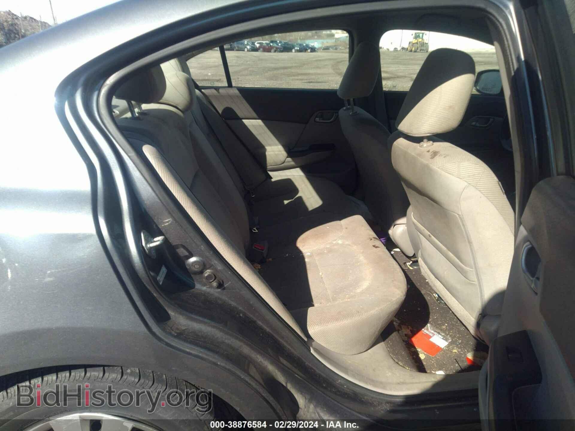 2012 HONDA CIVIC - VIN: 19XFB2F51CE378701 - Фото 8