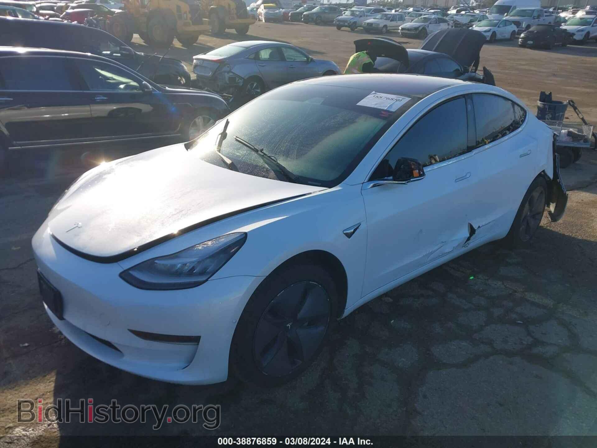 2019 TESLA MODEL 3 - VIN: 5YJ3E1EA8KF299781 - Фото 2