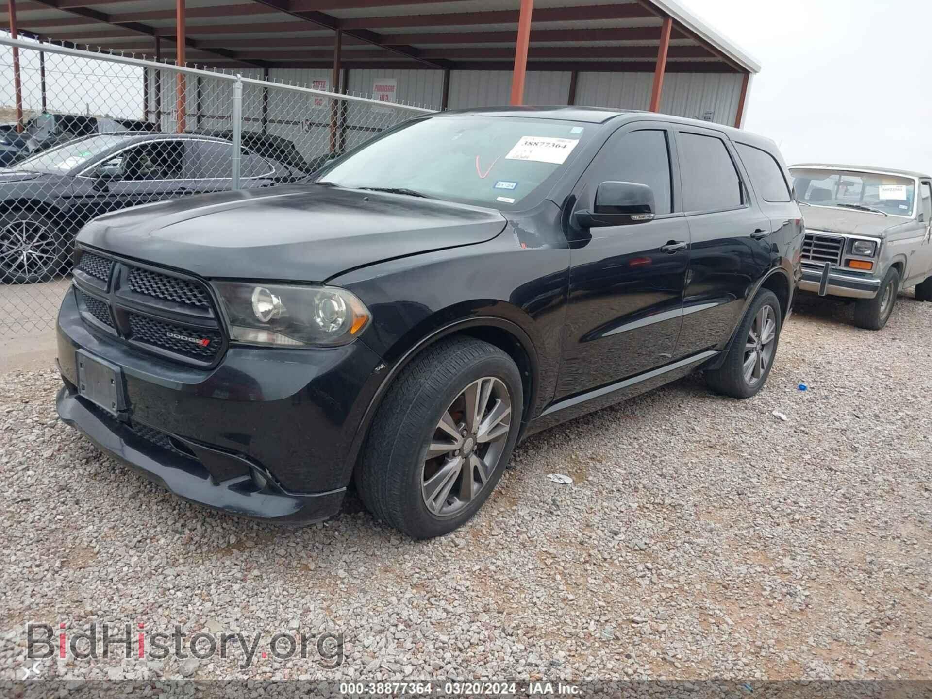 2013 DODGE DURANGO - VIN: 1C4SDHCT3DC598199 - Фото 2