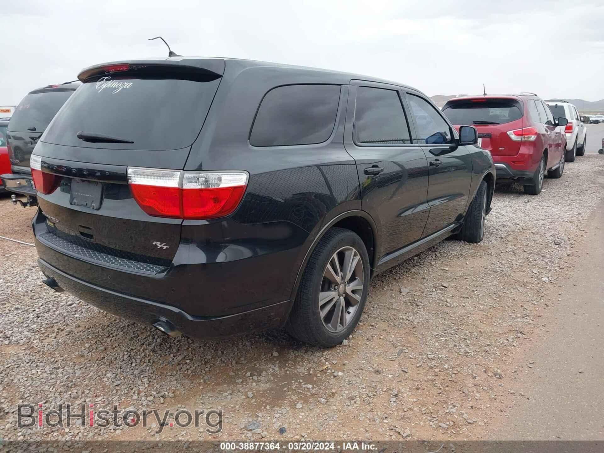 2013 DODGE DURANGO - VIN: 1C4SDHCT3DC598199 - Фото 4