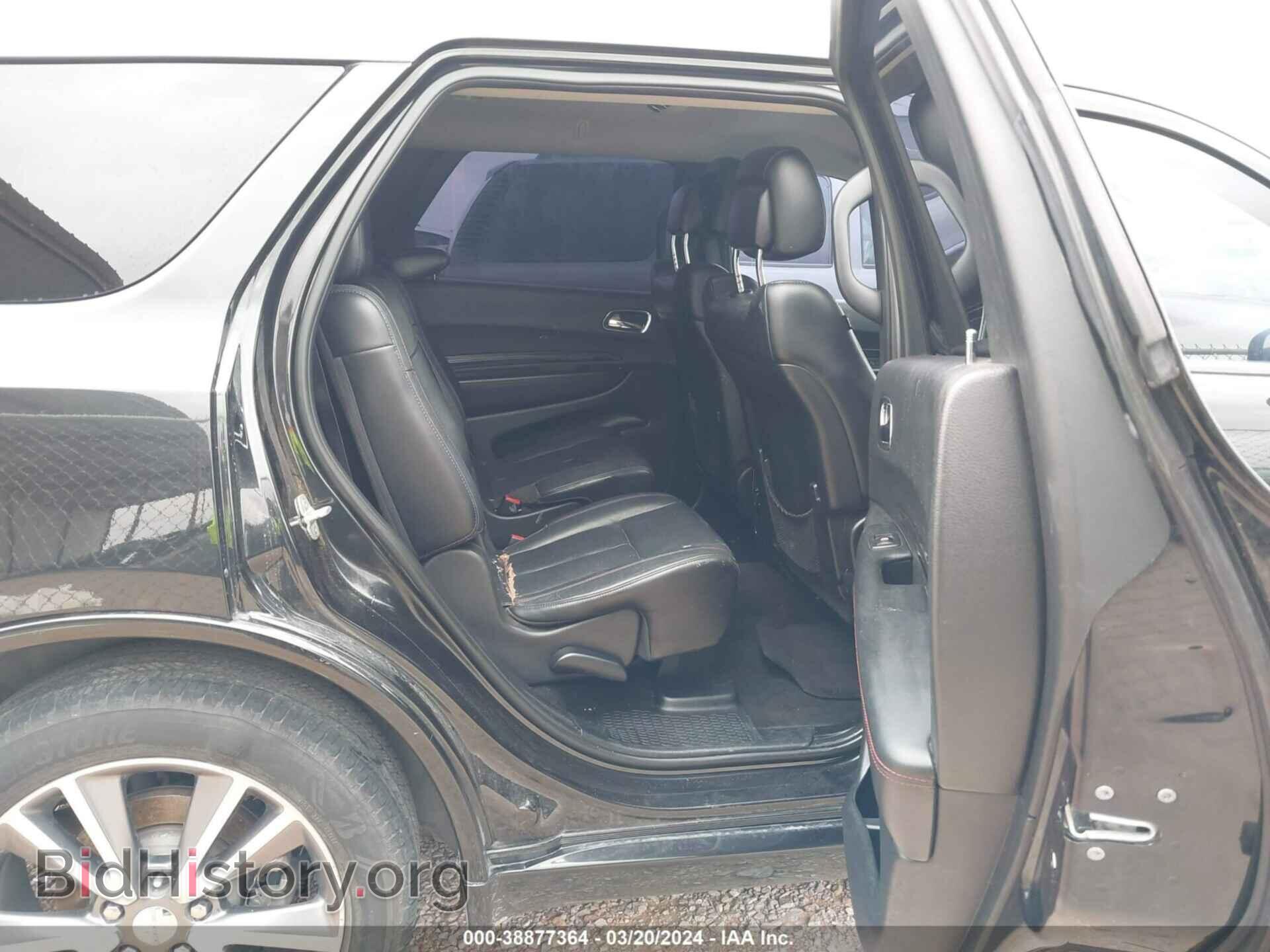 2013 DODGE DURANGO - VIN: 1C4SDHCT3DC598199 - Фото 8