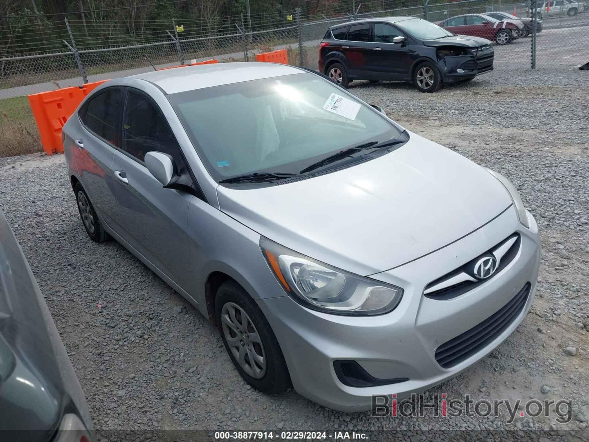 Photo KMHCT4AE5CU164391 - HYUNDAI ACCENT 2012