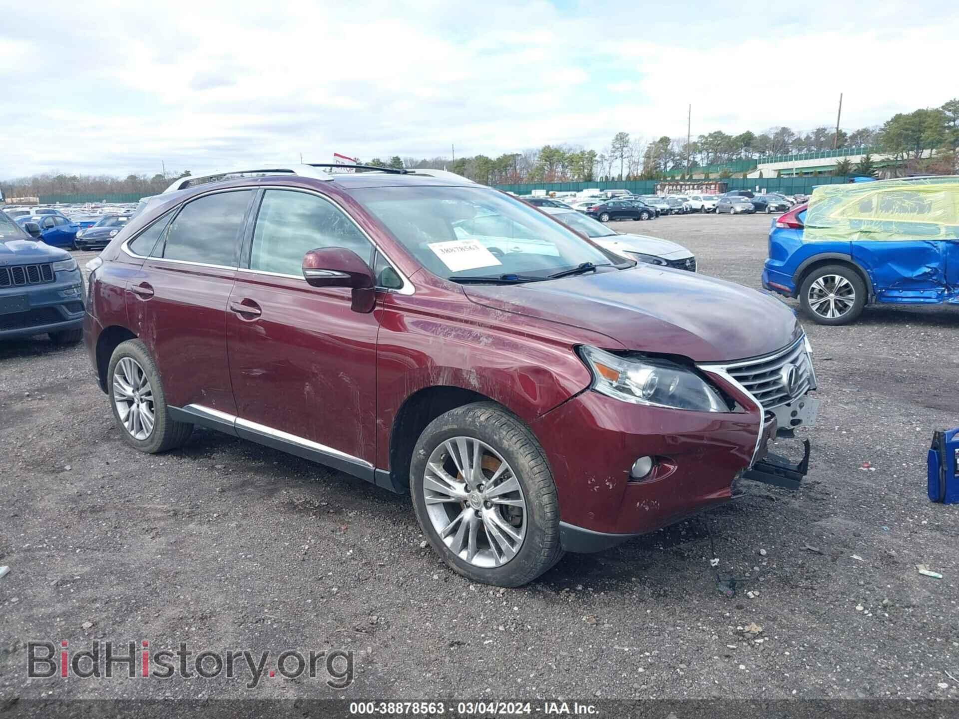 Фотография 2T2ZK1BA8DC103753 - LEXUS RX 350 2013