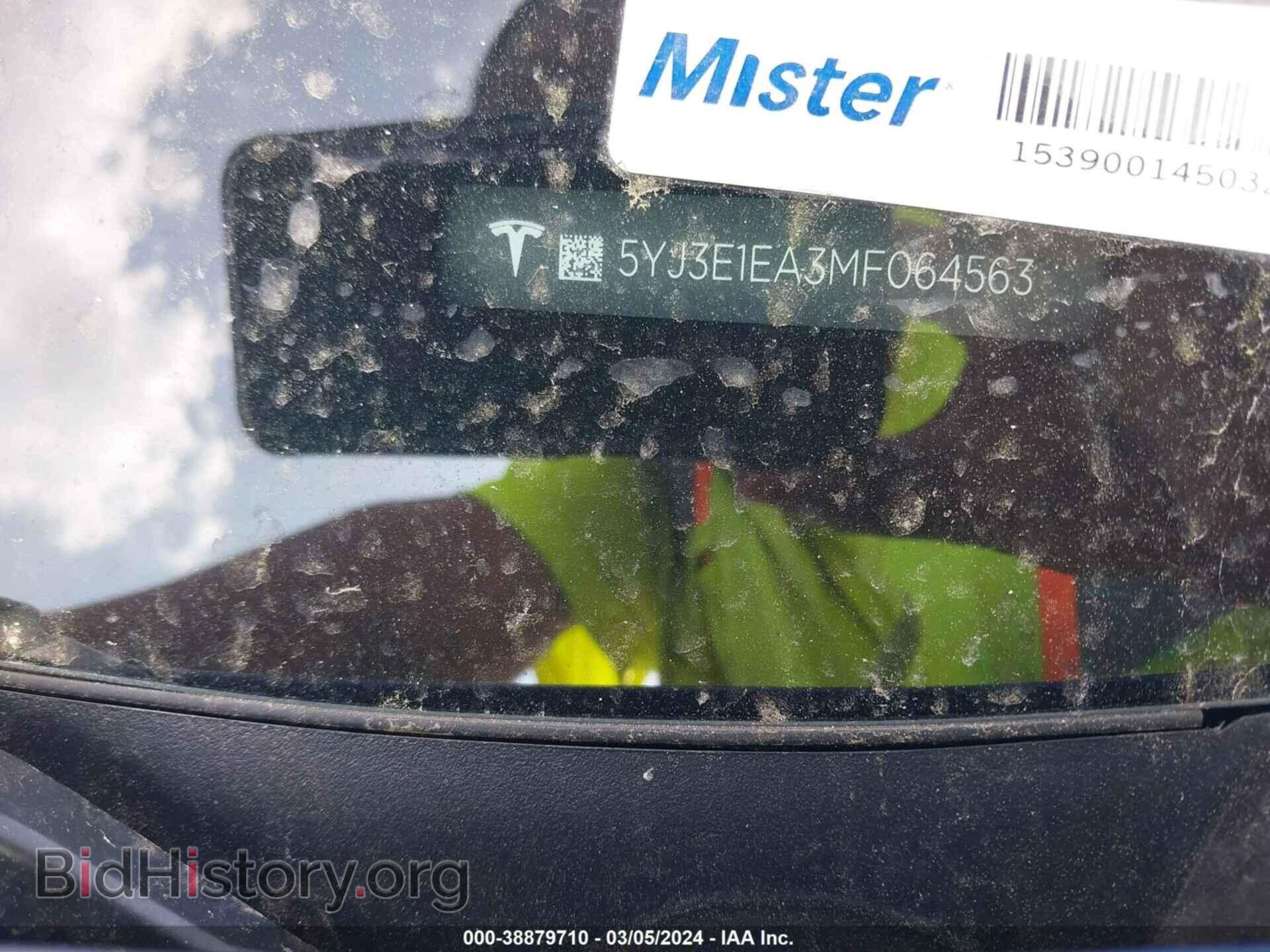 2021 TESLA MODEL 3 - VIN: 5YJ3E1EA3MF064563 - Photo 8