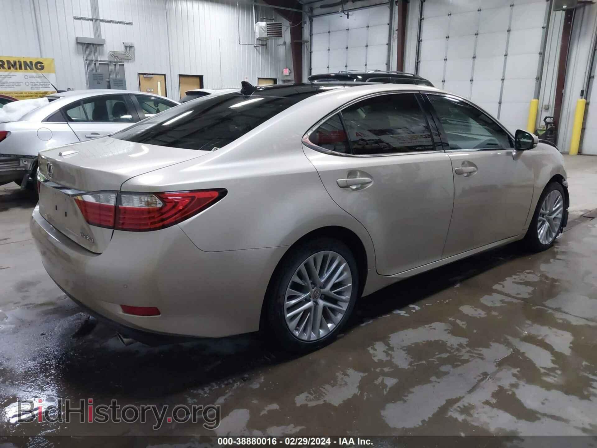 2013 LEXUS ES 350 - VIN: JTHBK1GG3D2045650 - Фото 4