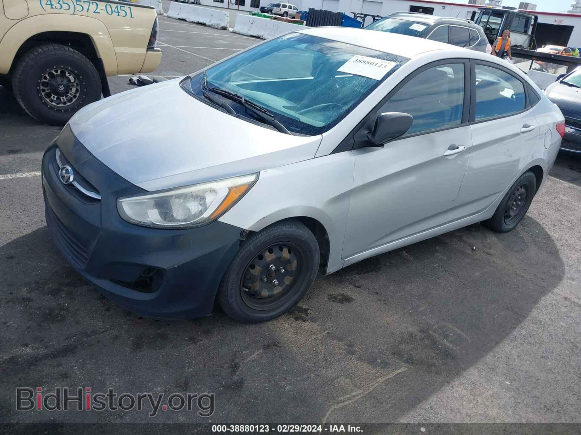 2015 HYUNDAI ACCENT - VIN: KMHCT4AE2FU818283 - Фото 2