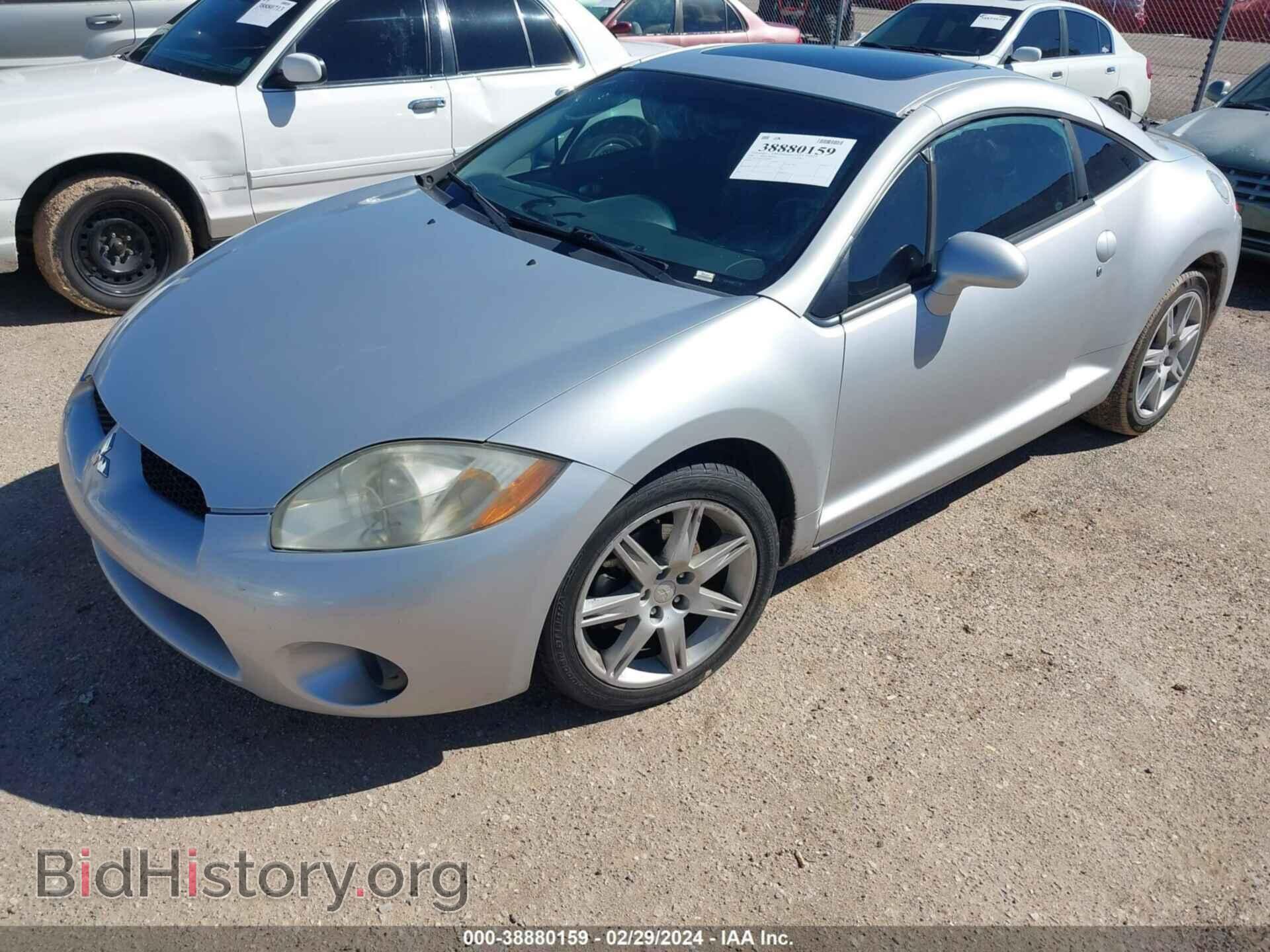2007 MITSUBISHI ECLIPSE - VIN: 4A3AK64F07E068499 - Фото 2