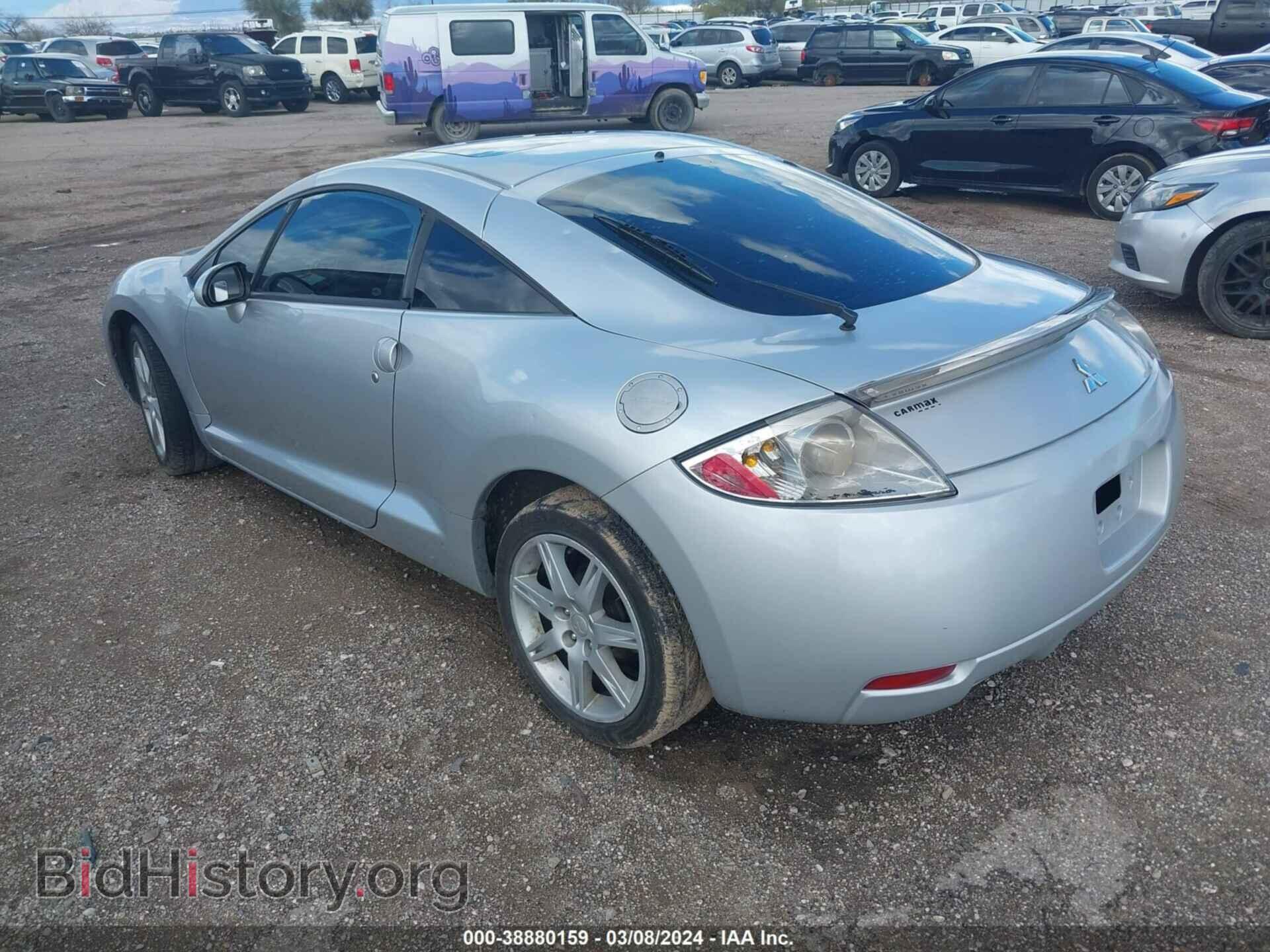 2007 MITSUBISHI ECLIPSE - VIN: 4A3AK64F07E068499 - Фото 3