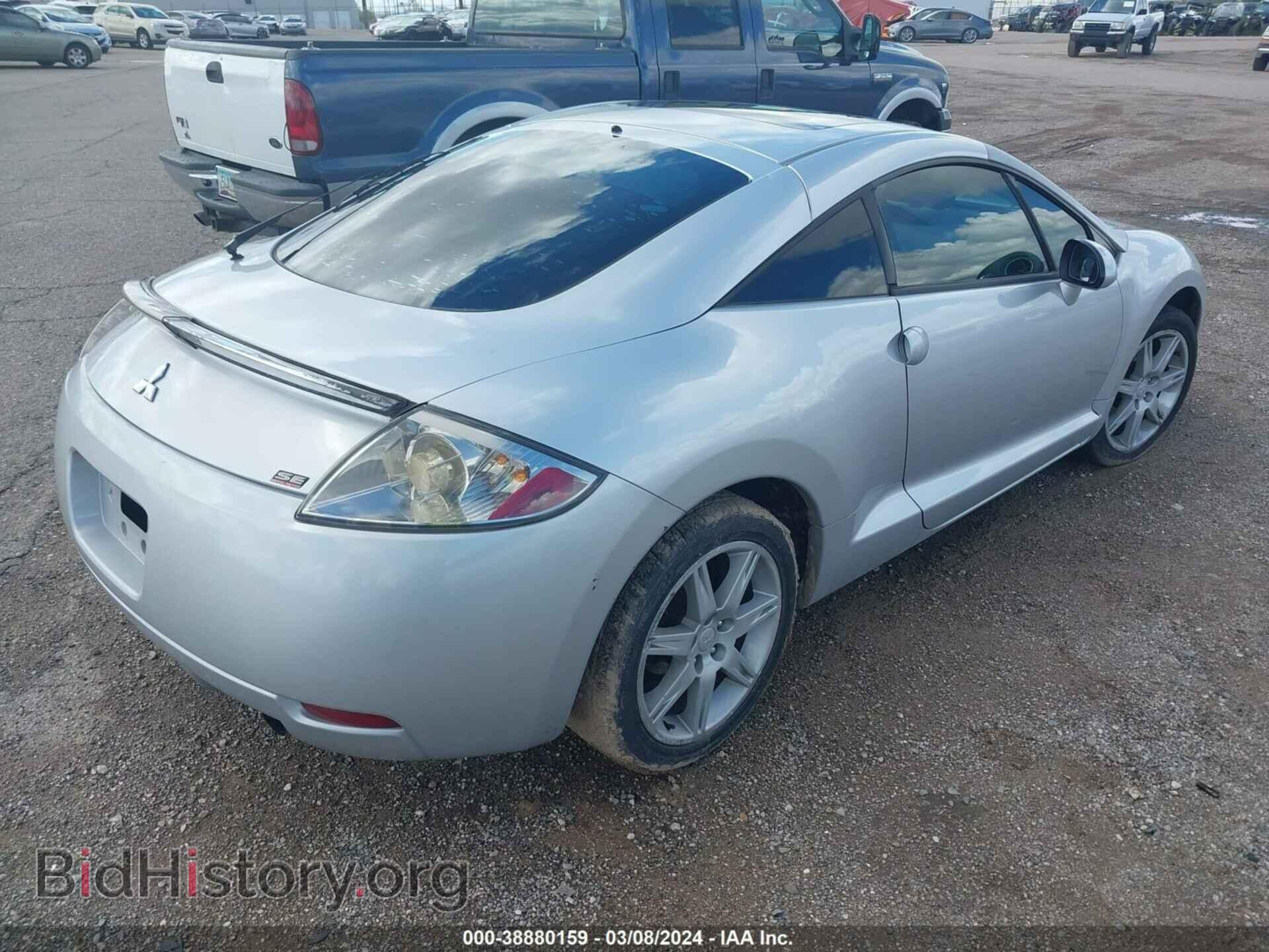 2007 MITSUBISHI ECLIPSE - VIN: 4A3AK64F07E068499 - Фото 4